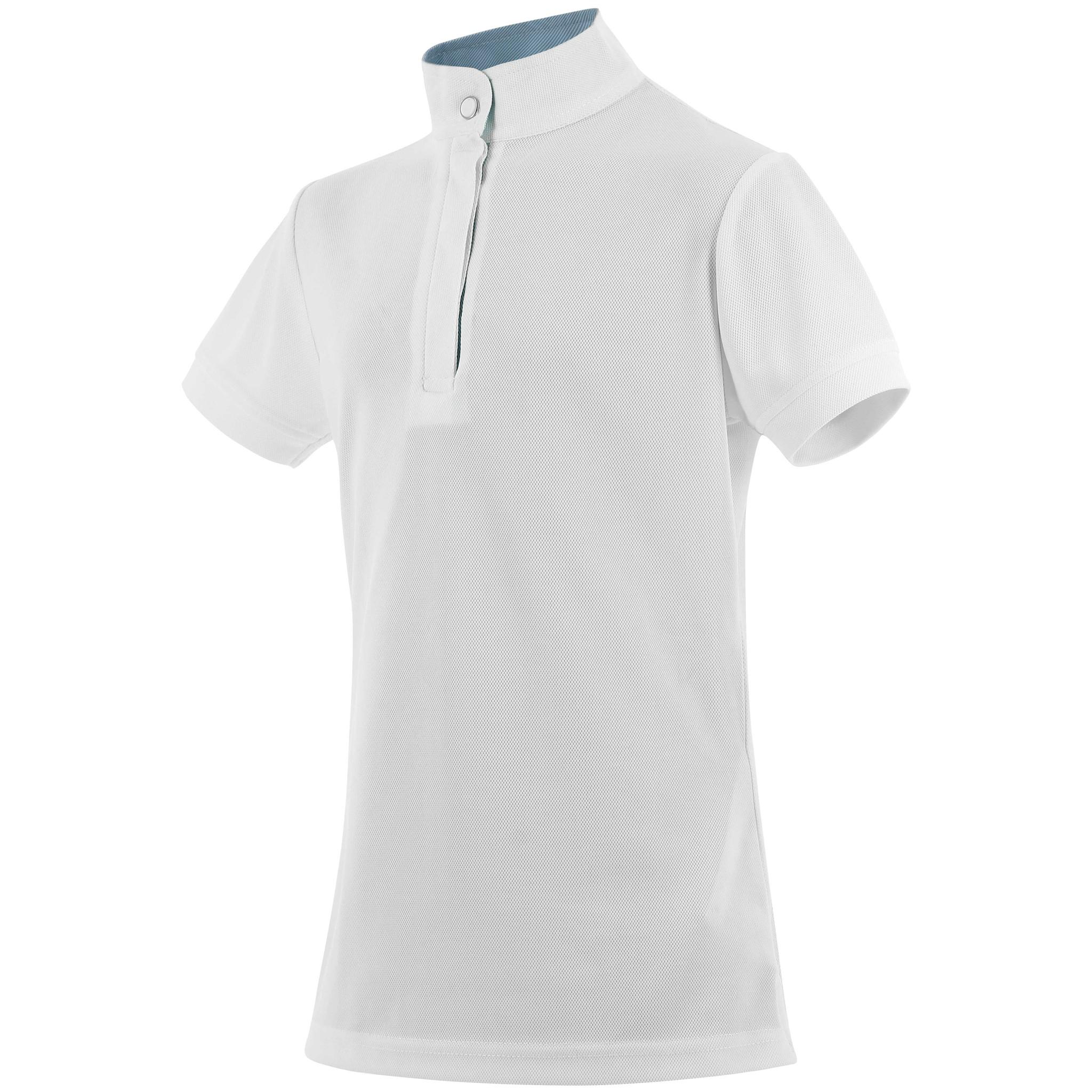 EQUITHÈME Betty Show Poloshirt - Children White 962091110