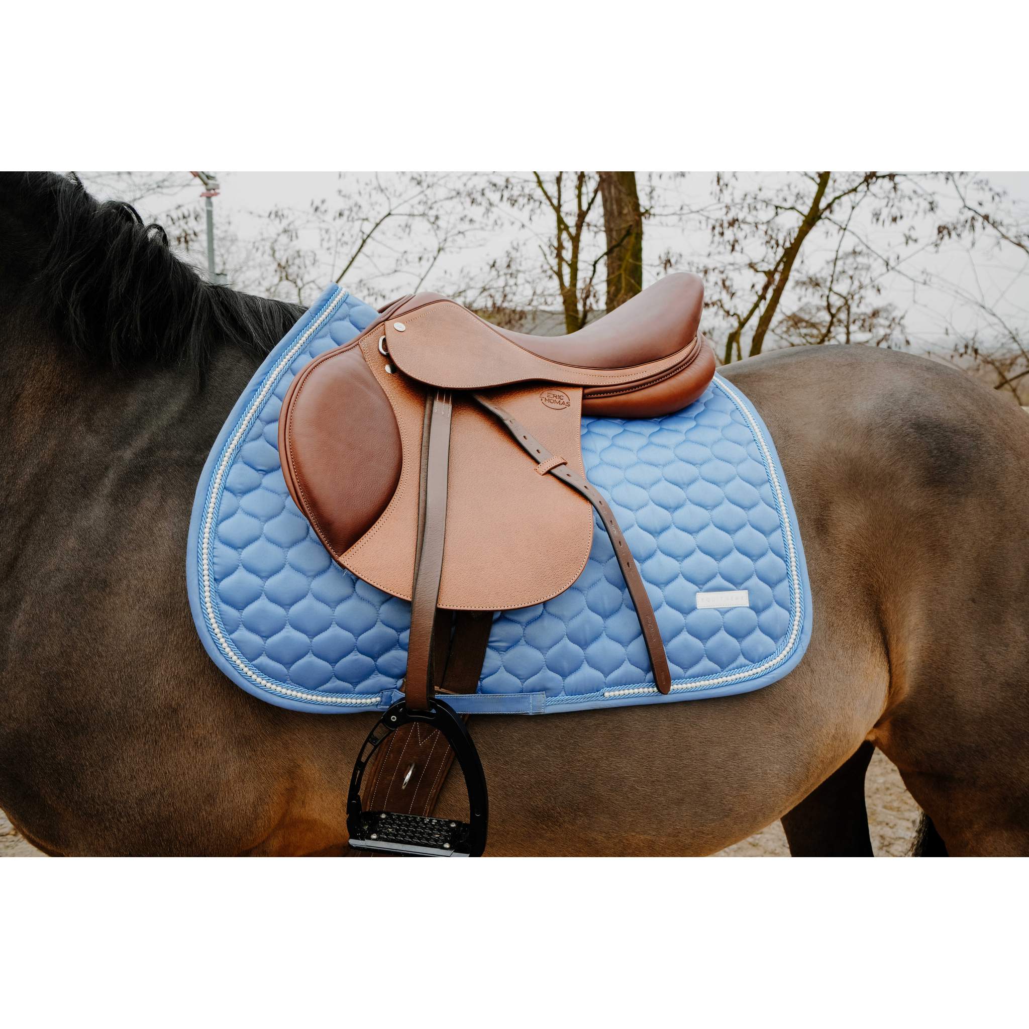 EQUITHEME Opal All-Purpose Saddle Pad Light blue - 204024011_ambi_2