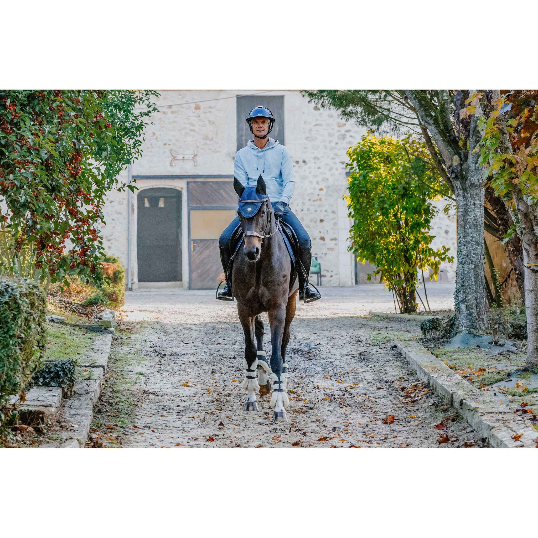 EQUITHÈME Axel Sweatshirt - Adult Blue/light blue 963223122