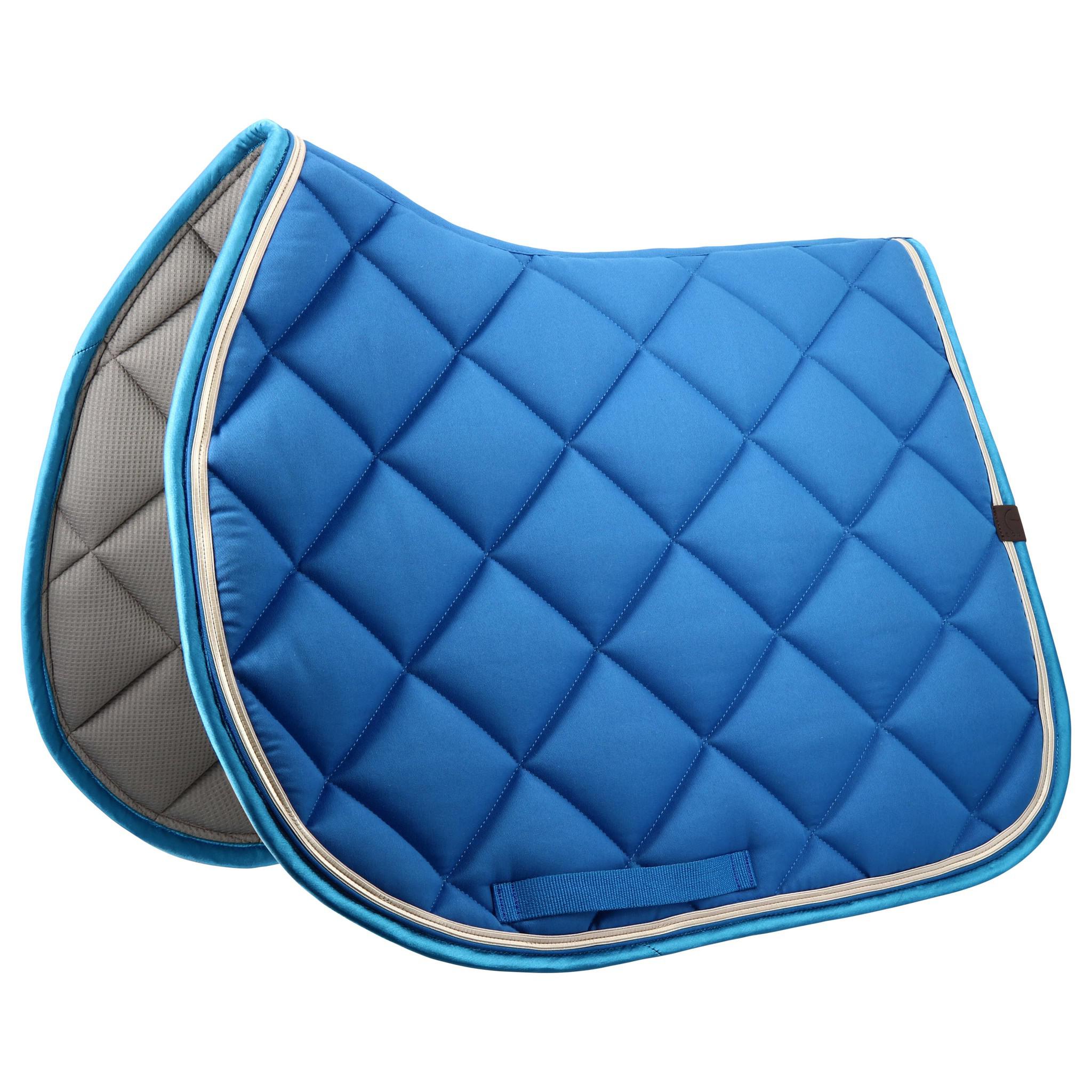 EQUITHÈME Classic Saddle pad - All purpose Royal blue 204773006