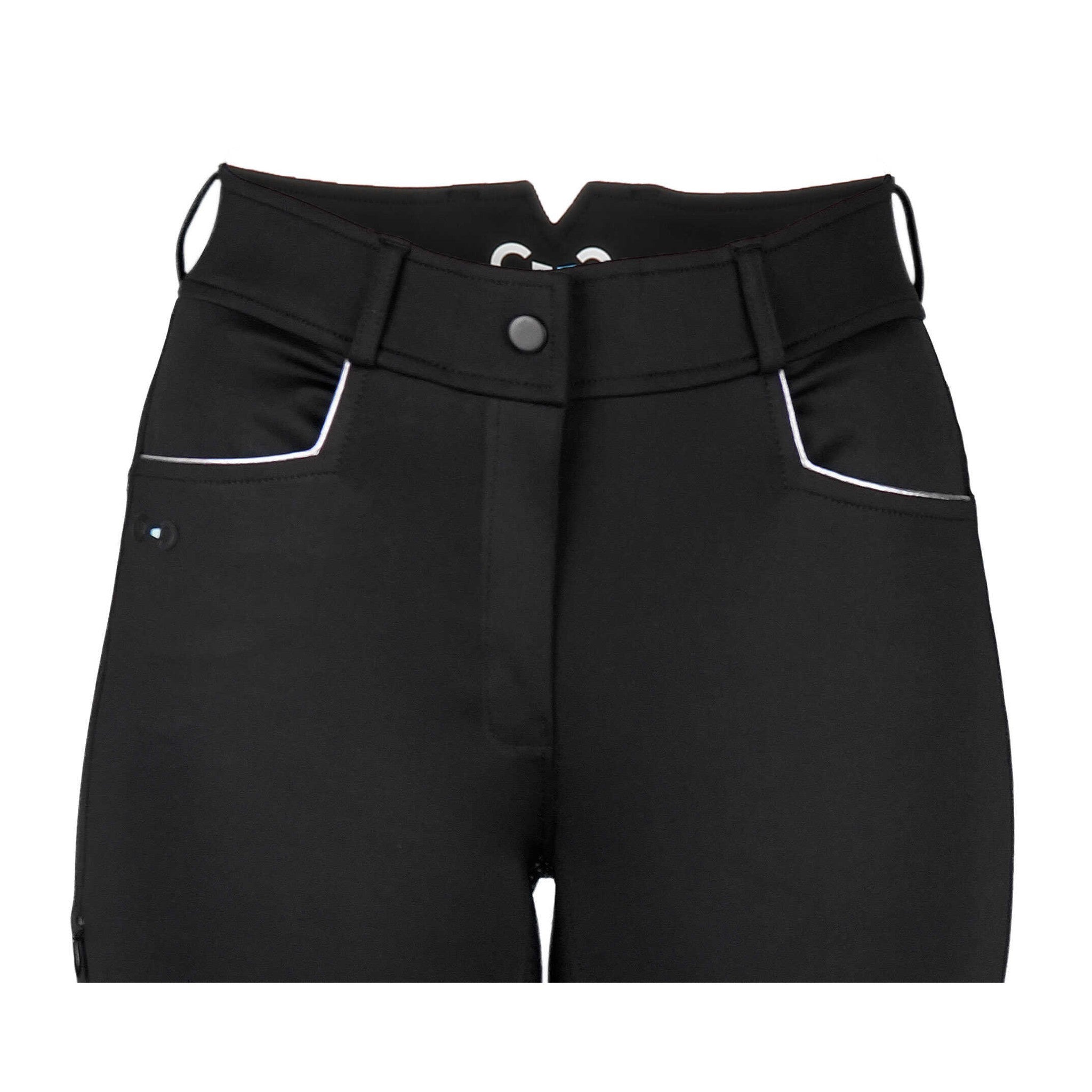 Riding World River Silicone Seat Breeches - Ladies Black 989405236