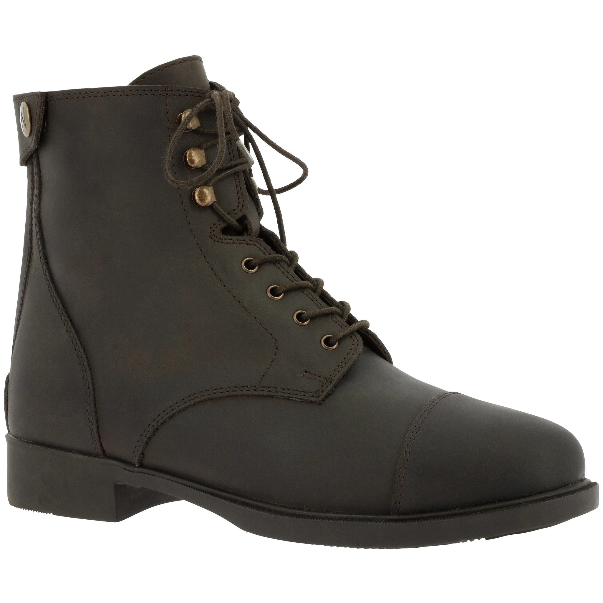 Norton Nîmes Lace-Up + Zip Boots Brown 914114439