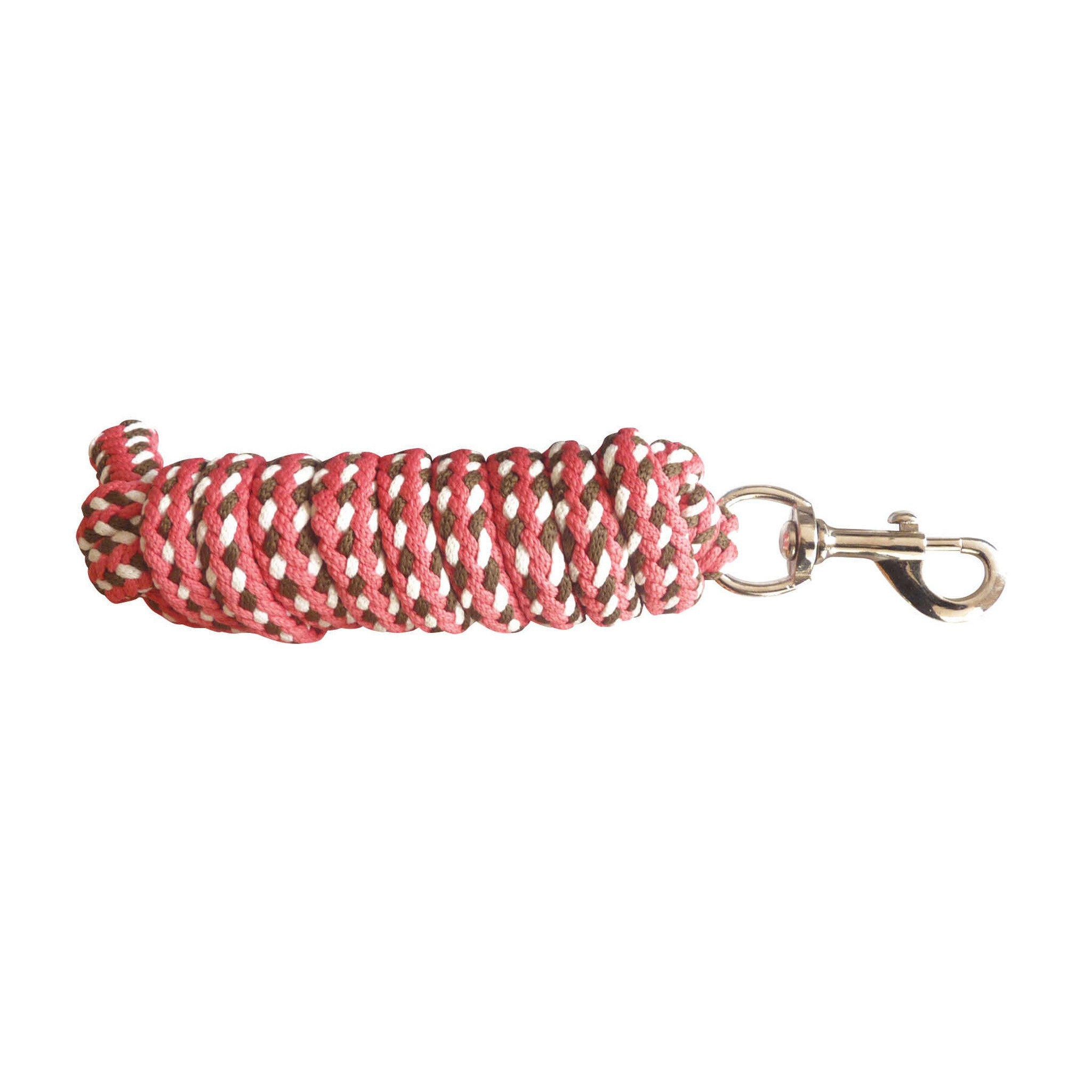 Norton Tricolour lead rope Light brown/pink/white 520008005