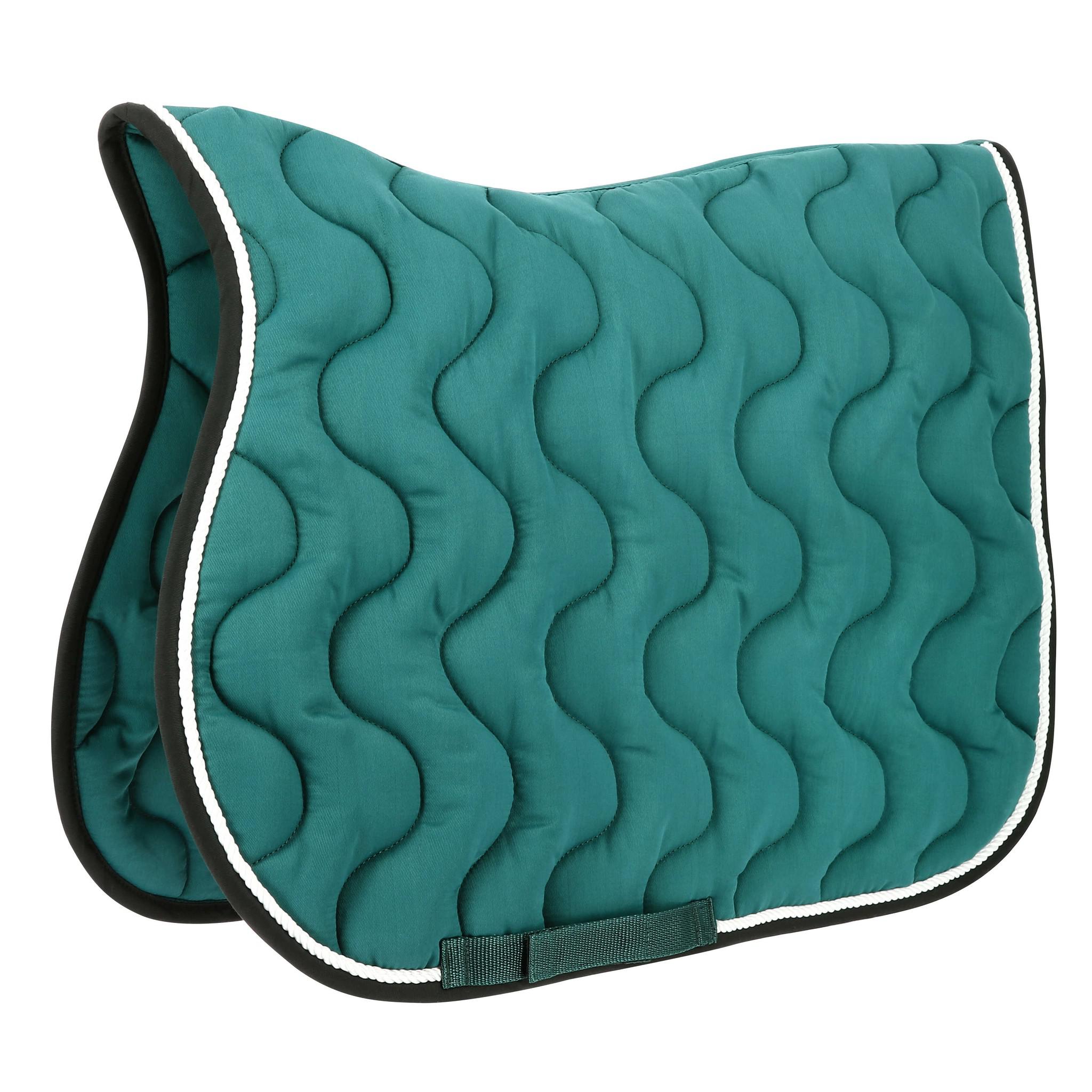 EQUITHÈME Polyfun Saddle pad - All purpose Peacock blue 204450040