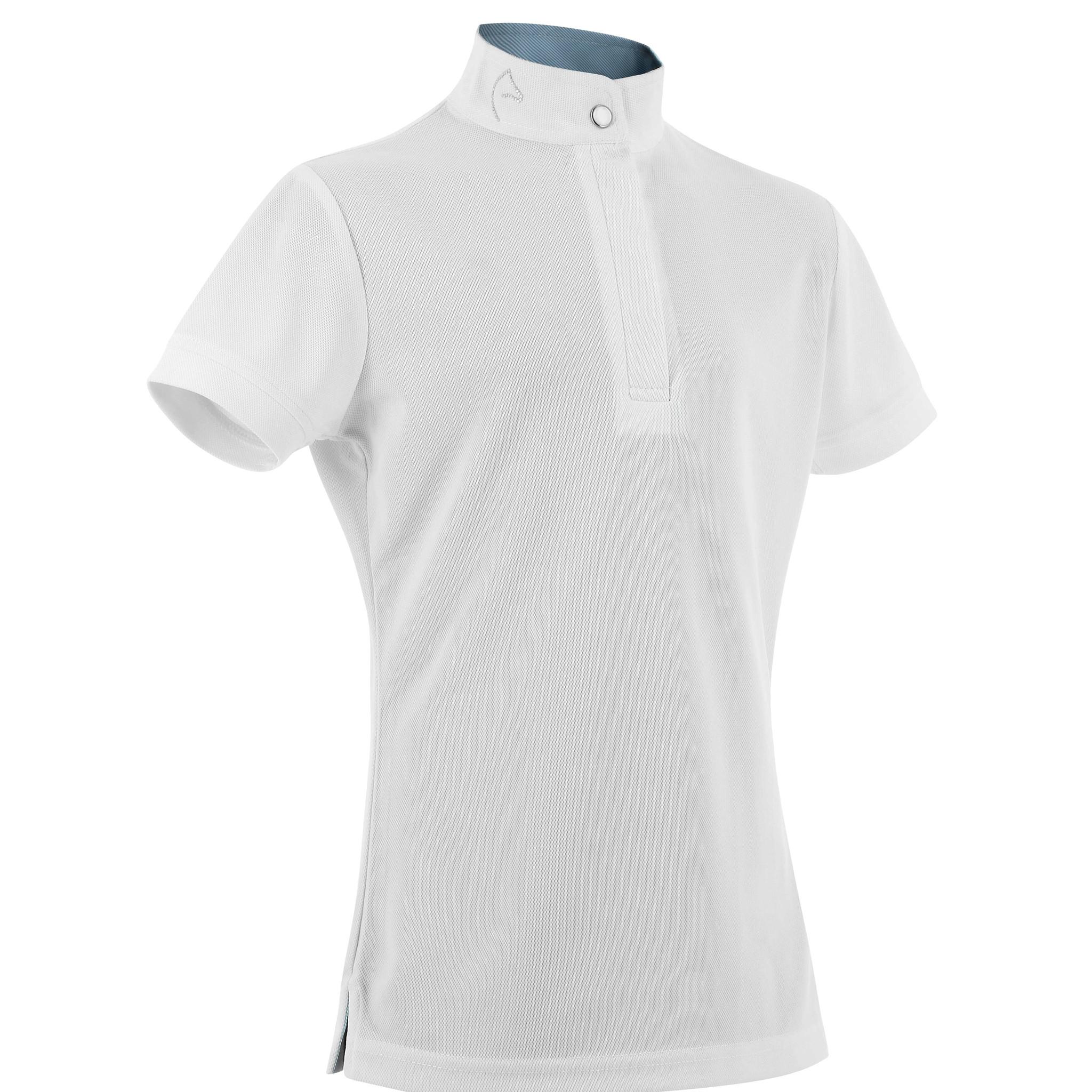 EQUITHÈME Betty Show Poloshirt - Children White 962091110
