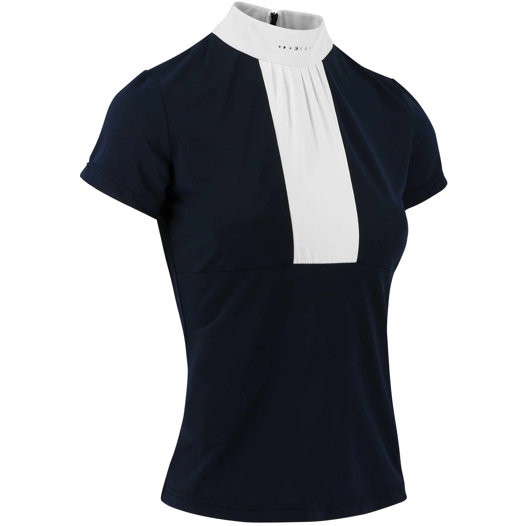 EQUITHÈME Doha Show Polo Shirt - Women - Navy blue - 962105071_packshot_1