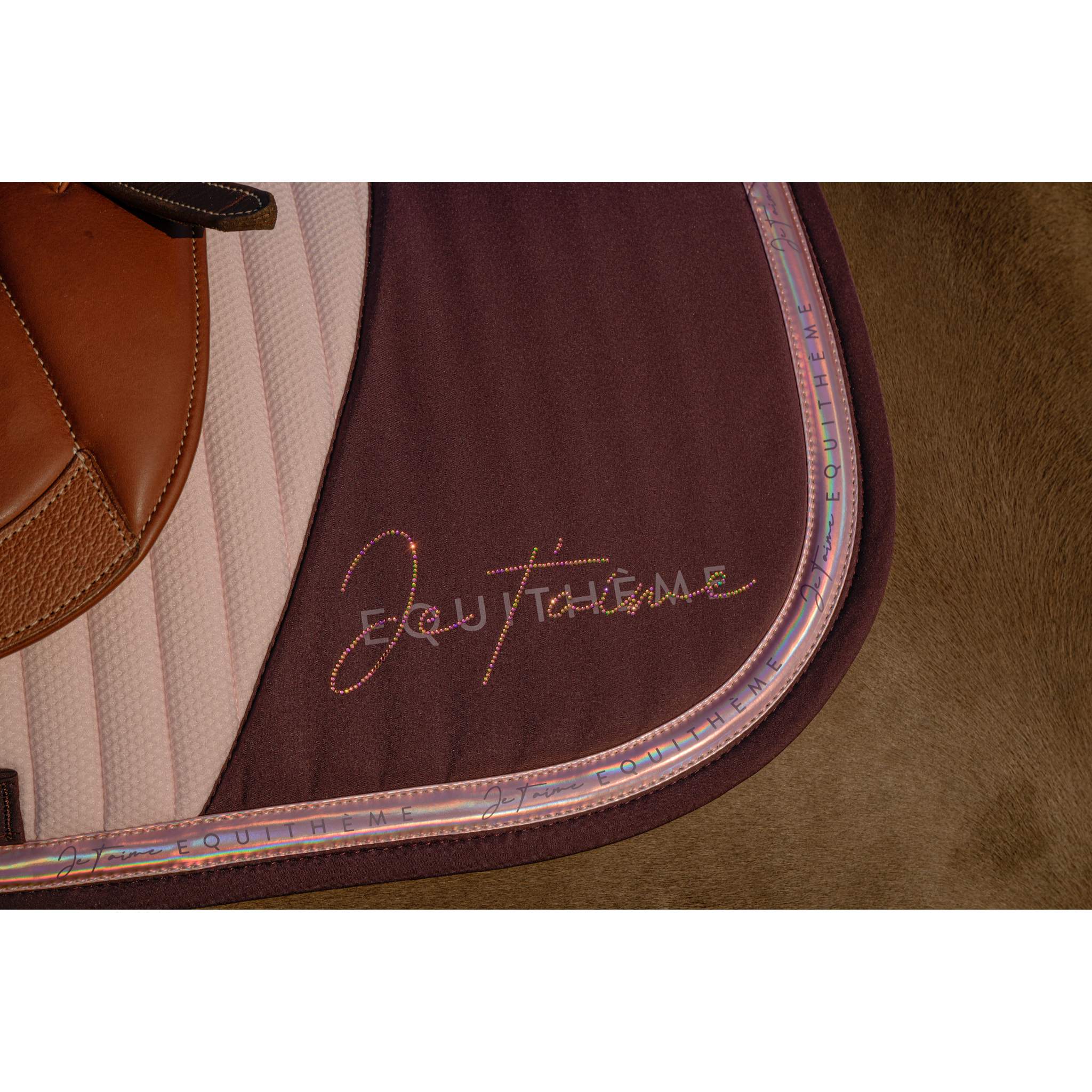 EQUITHÈME Talent All-Purpose Saddle Pad Purple - 204511016_ambi_2