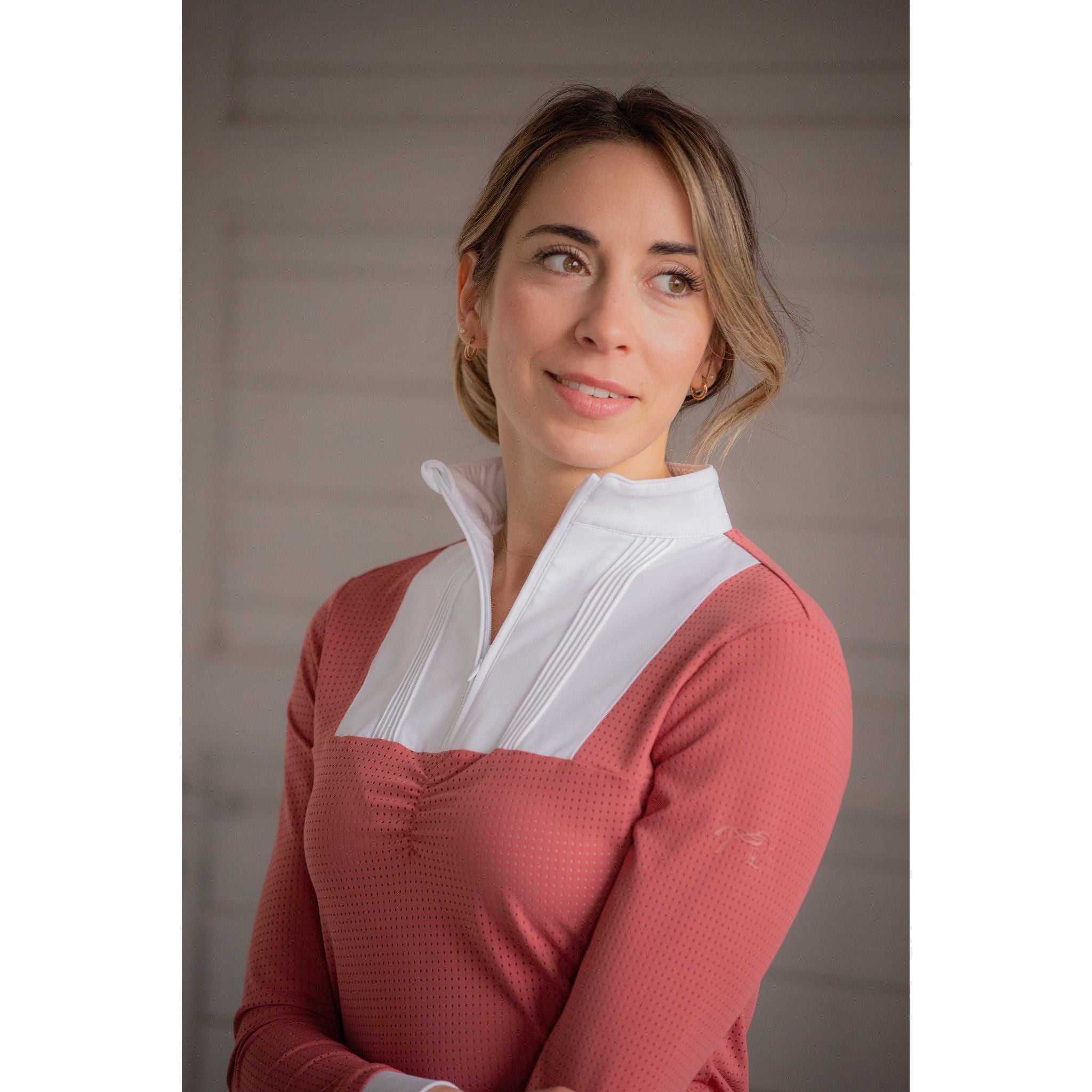 Pénélope Florence Show Shirt - Ladies Terracotta 987922241