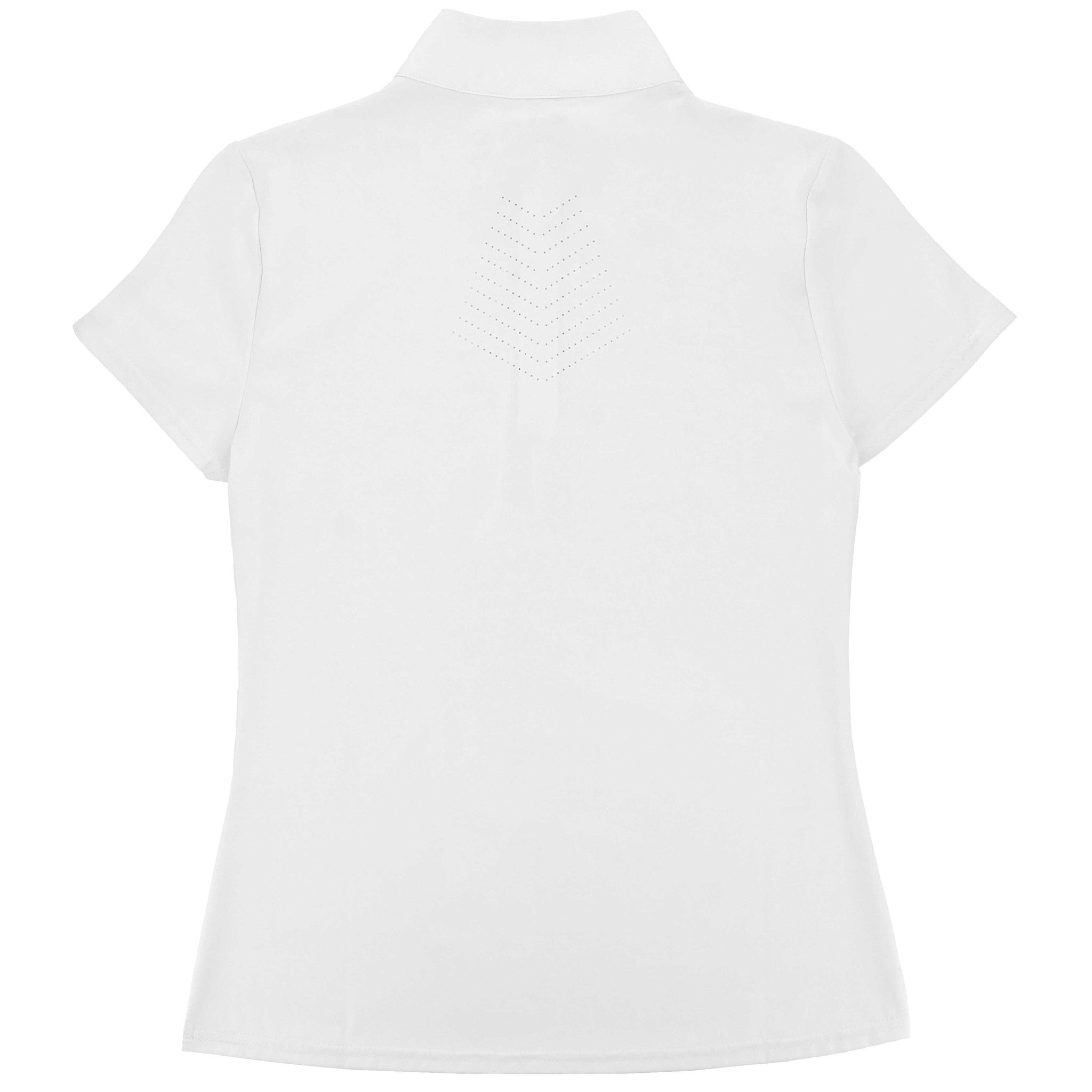 EQUITHÈME Suzanne Competition Polo - Kids White - 962135112_packshot_2