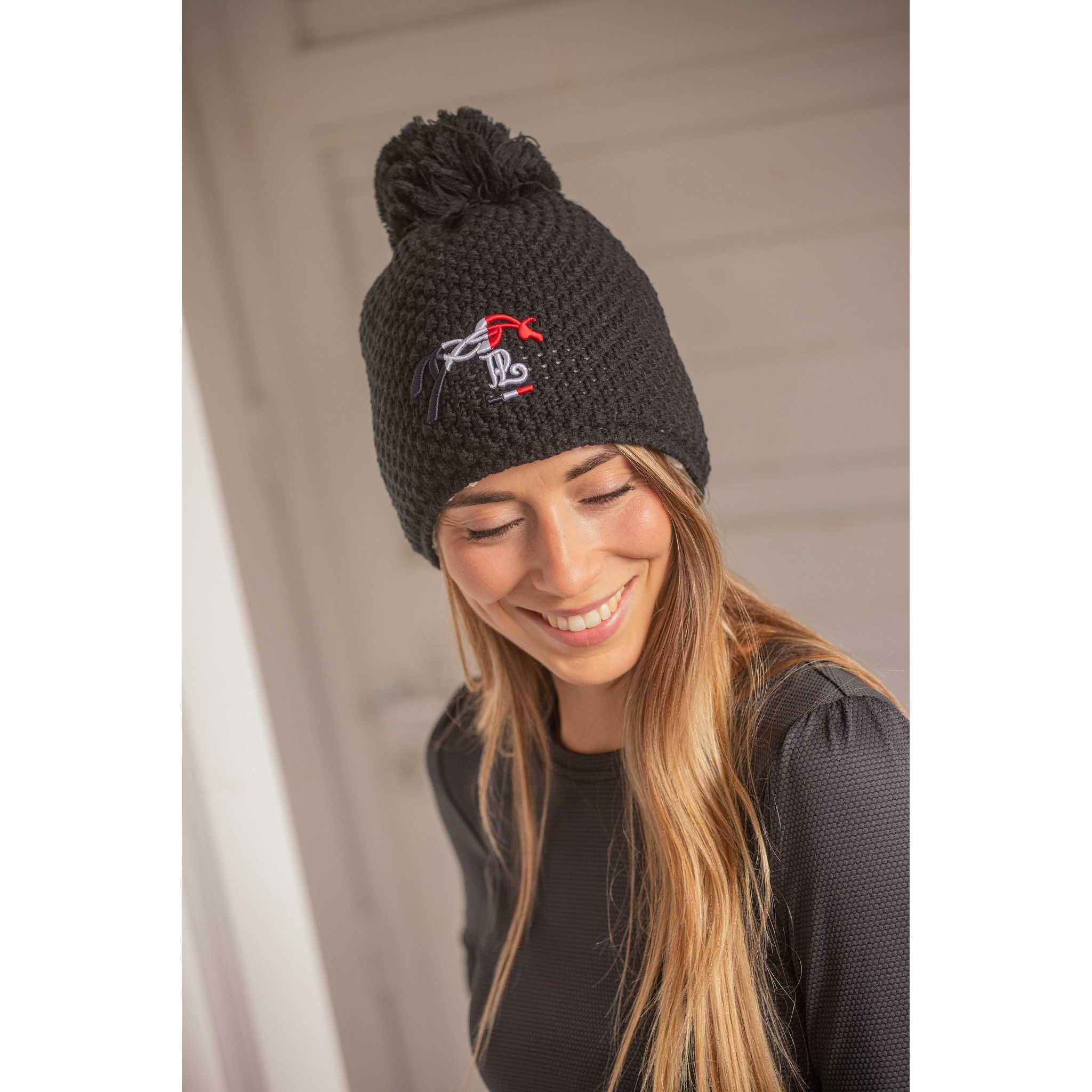 Pénélope Timy Knitted Hat Black 985806002