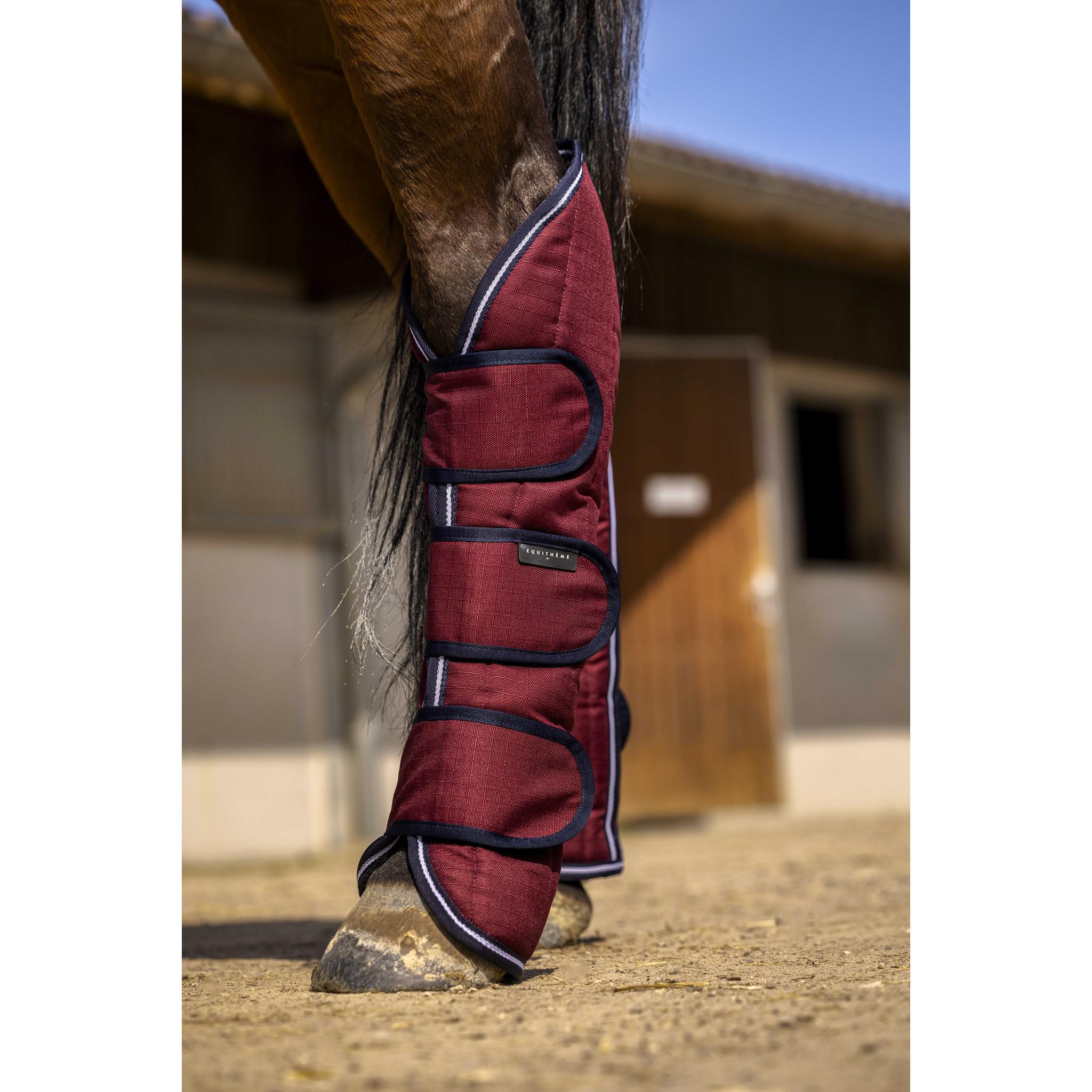 EQUITHÈME Tyrex 1200D Shipping boots Burgundy 402085033