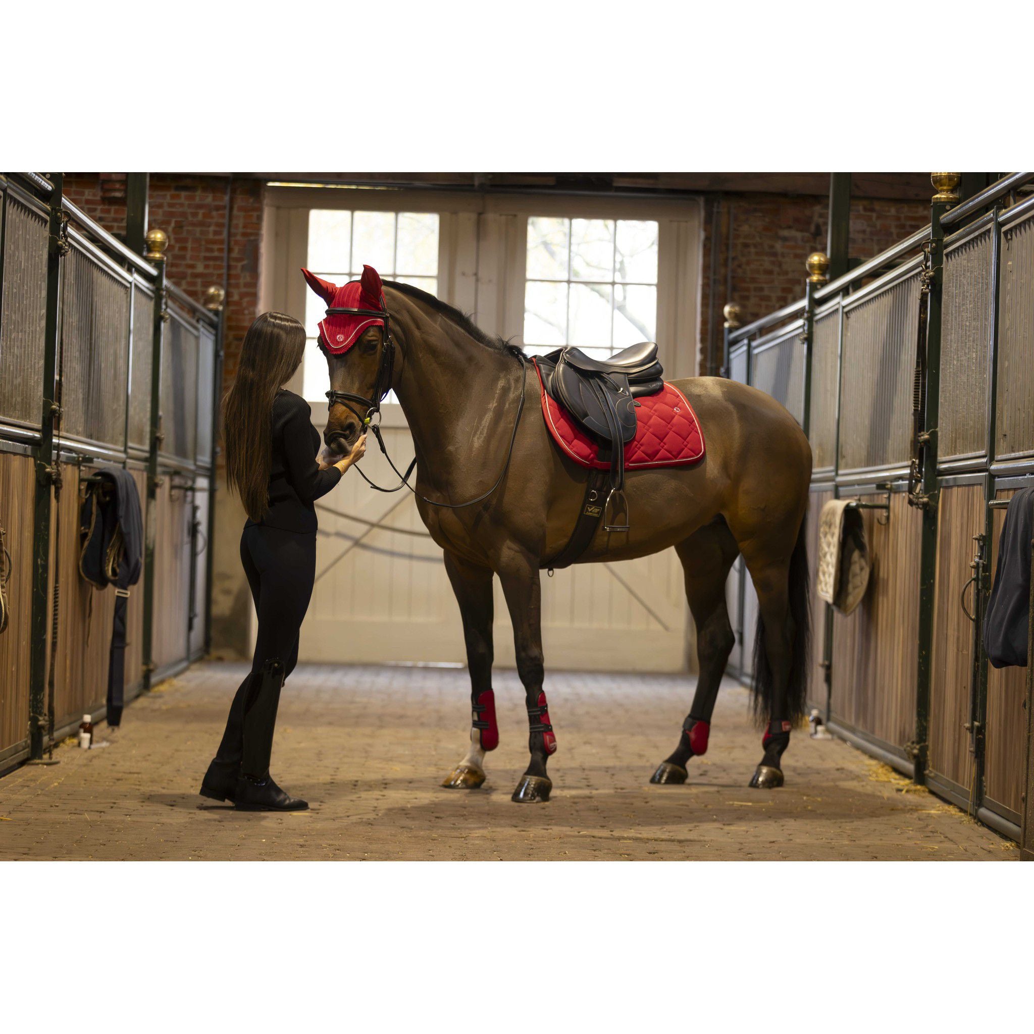 Lami-Cell Luxin Saddle Pad - All purpose Red 220032003
