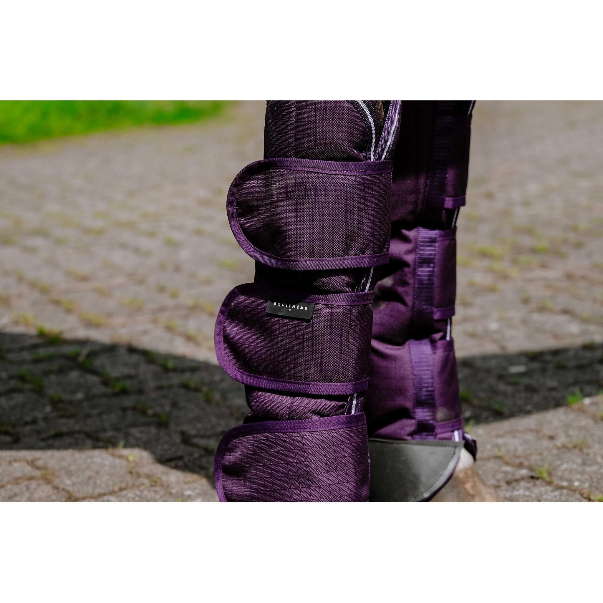 EQUITHÈME Tyrex 600D Travel Boots Plum 400569103