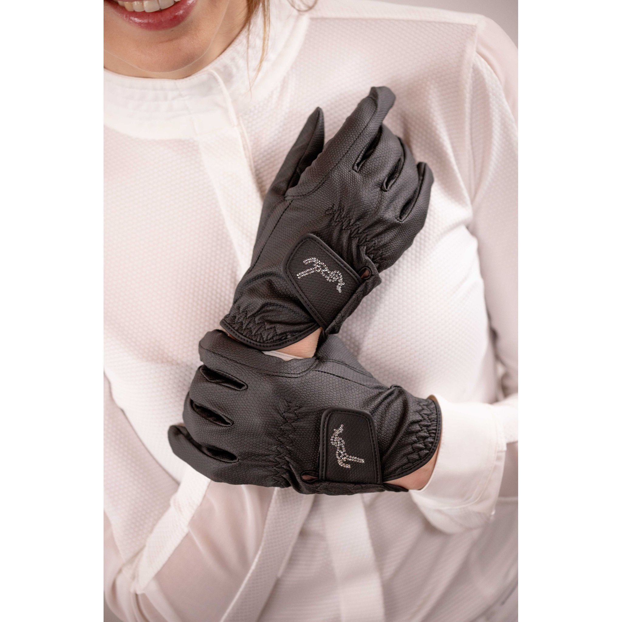 Pénélope Prisma Riding gloves - Ladies Black 930805265
