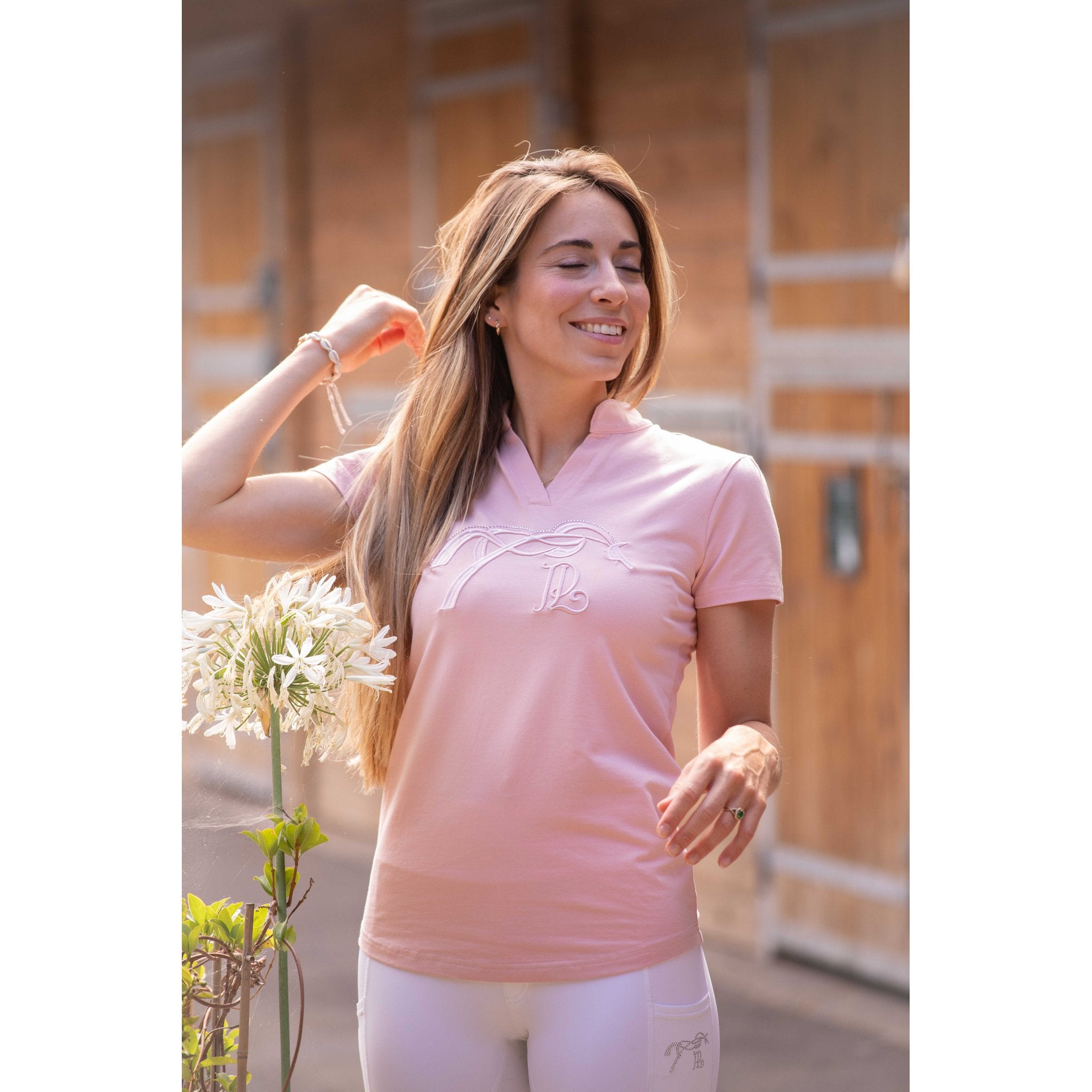 Penelope Iliana Polo - Women's Light pink - 963413131_ambi_1