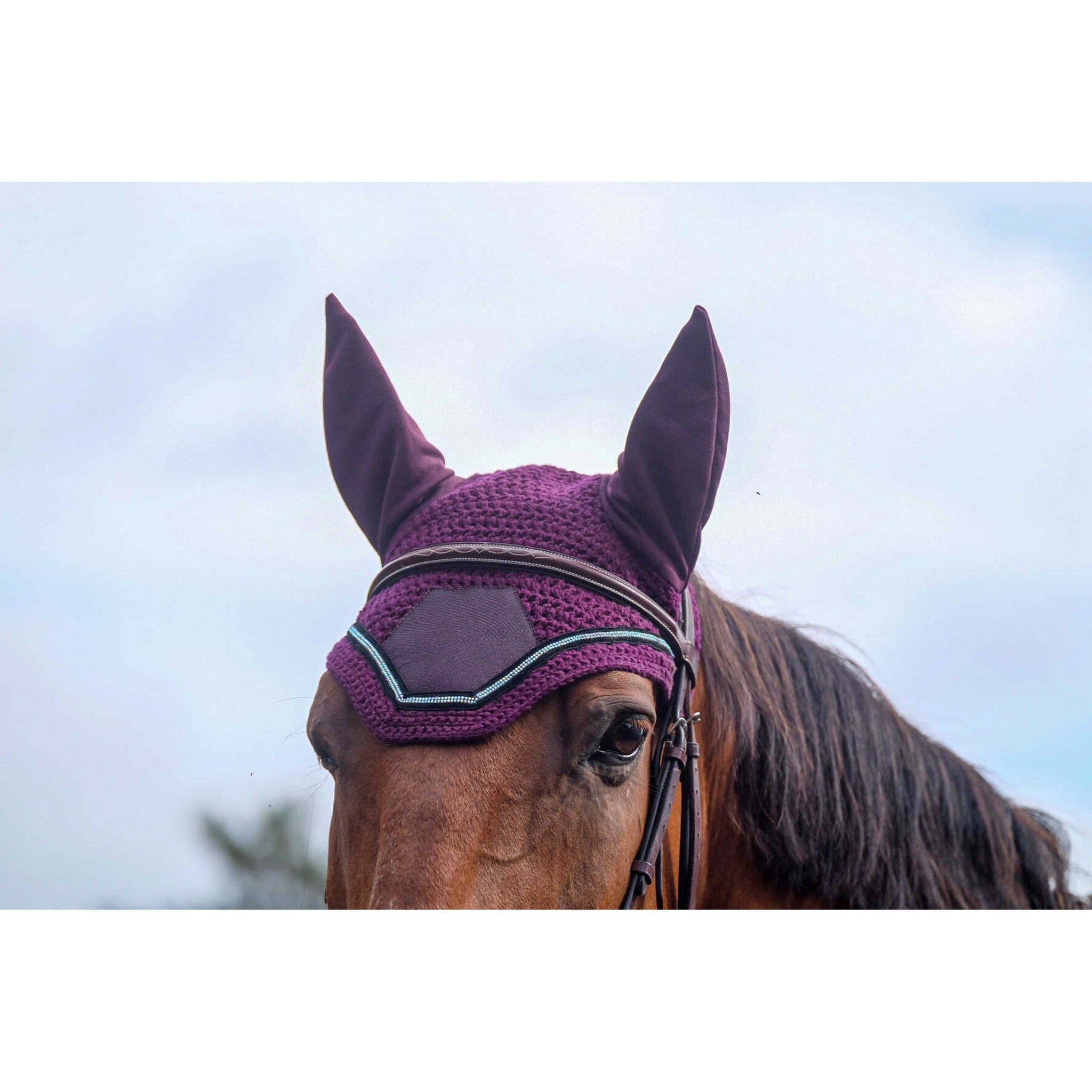 EQUITHÈME Domino Fly Veil Purple - 306975015_ambi_4
