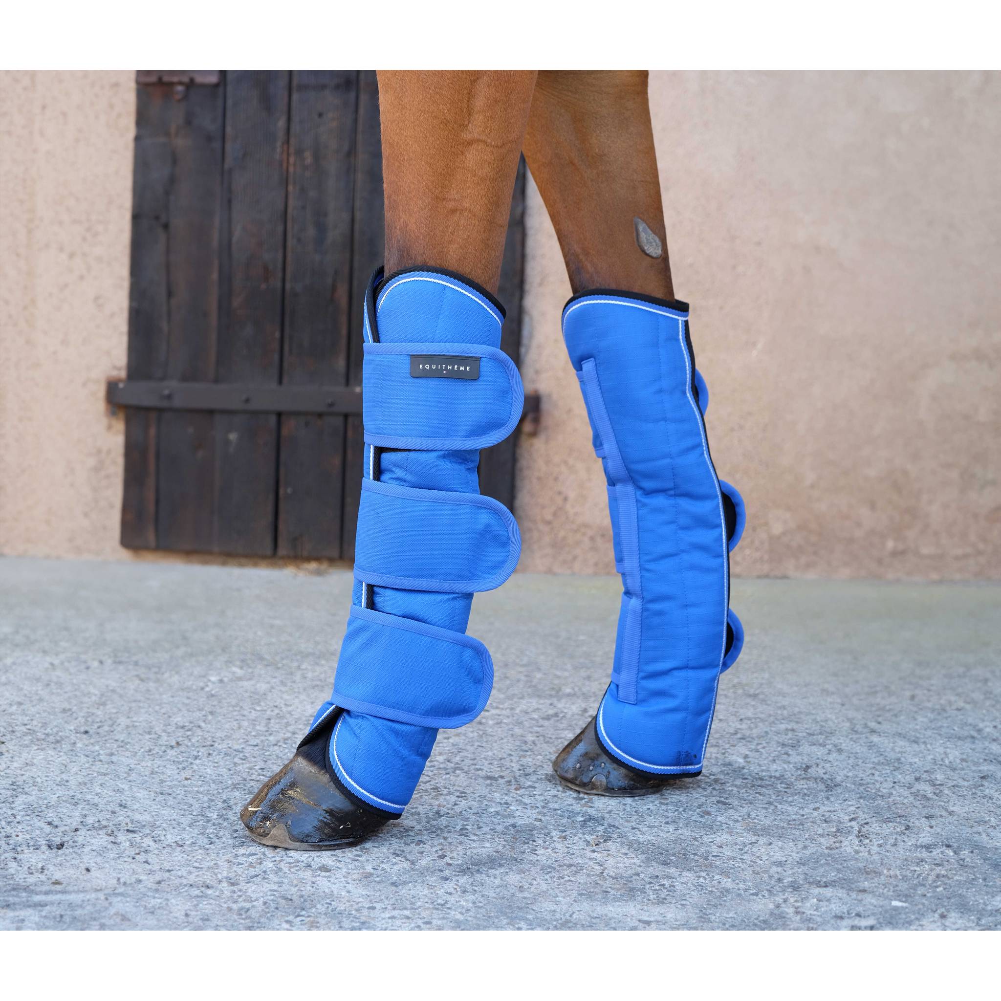 EQUITHÈME Tyrex 1200D Comfort Travel Boots - Blue/black - 402085803_ambi_1