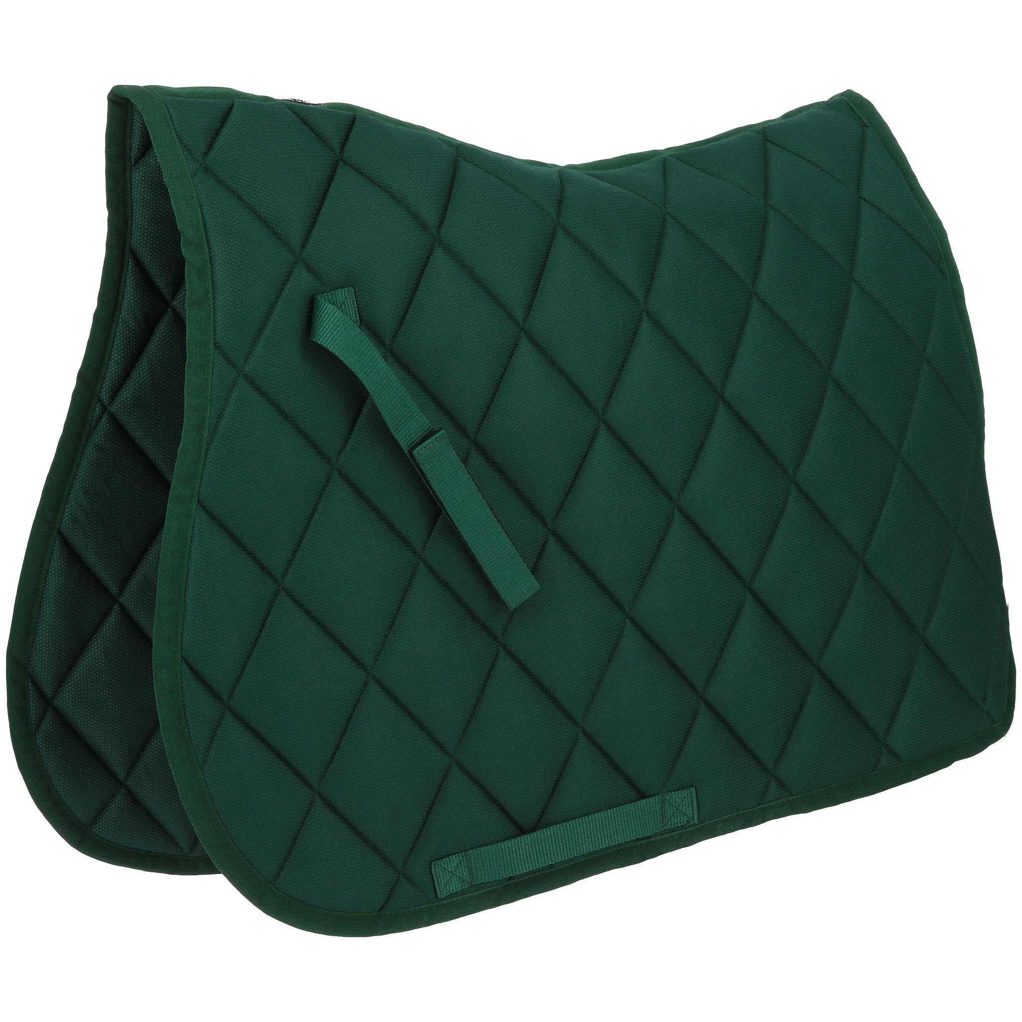 Riding World School Saddle Pad - All purpose Dark green 204057009