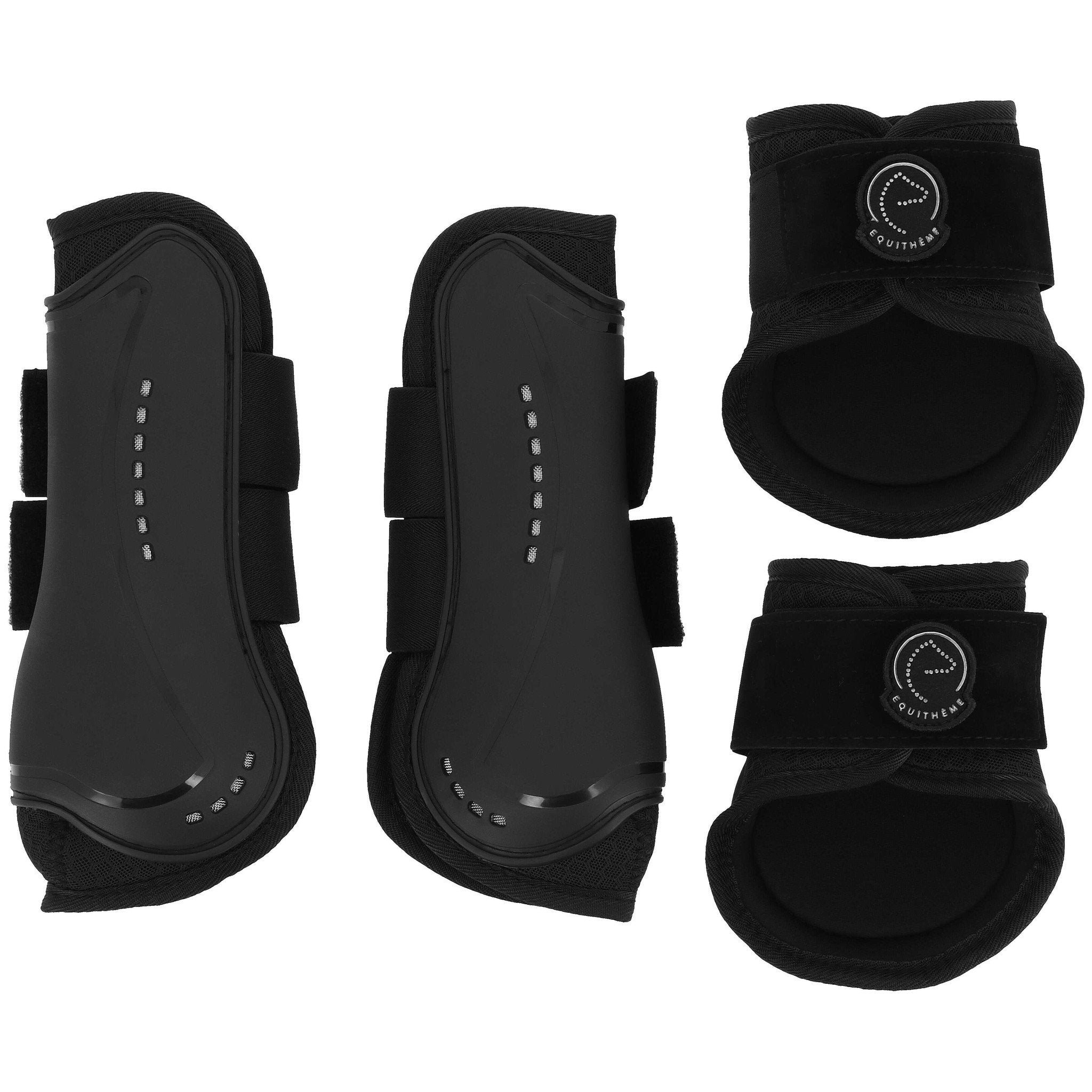 Je t'aime EQUITHÈME Fetlock + Tendon Boots Black 530820302