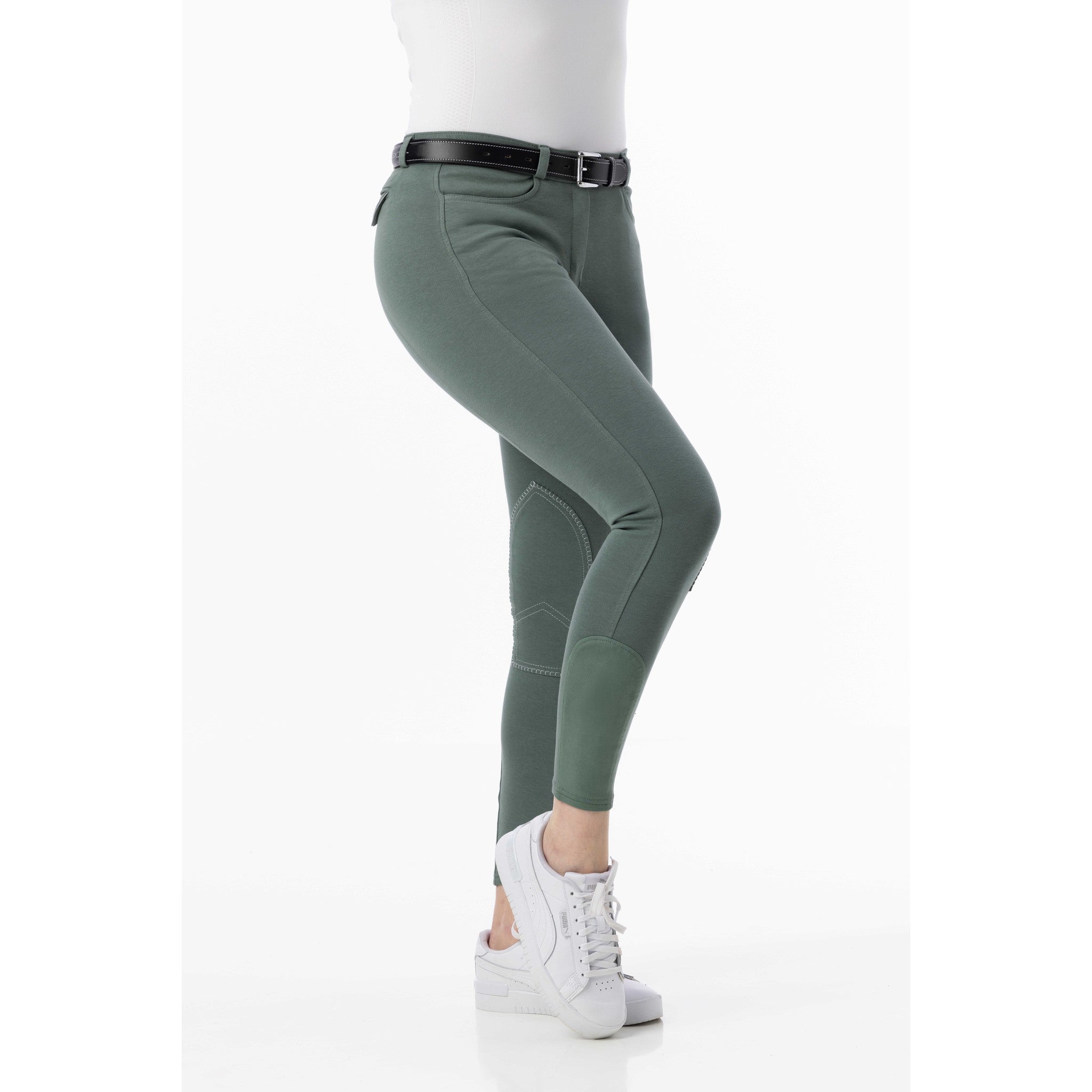 Riding World Alexandrie Breeches - Ladies Green 989412936