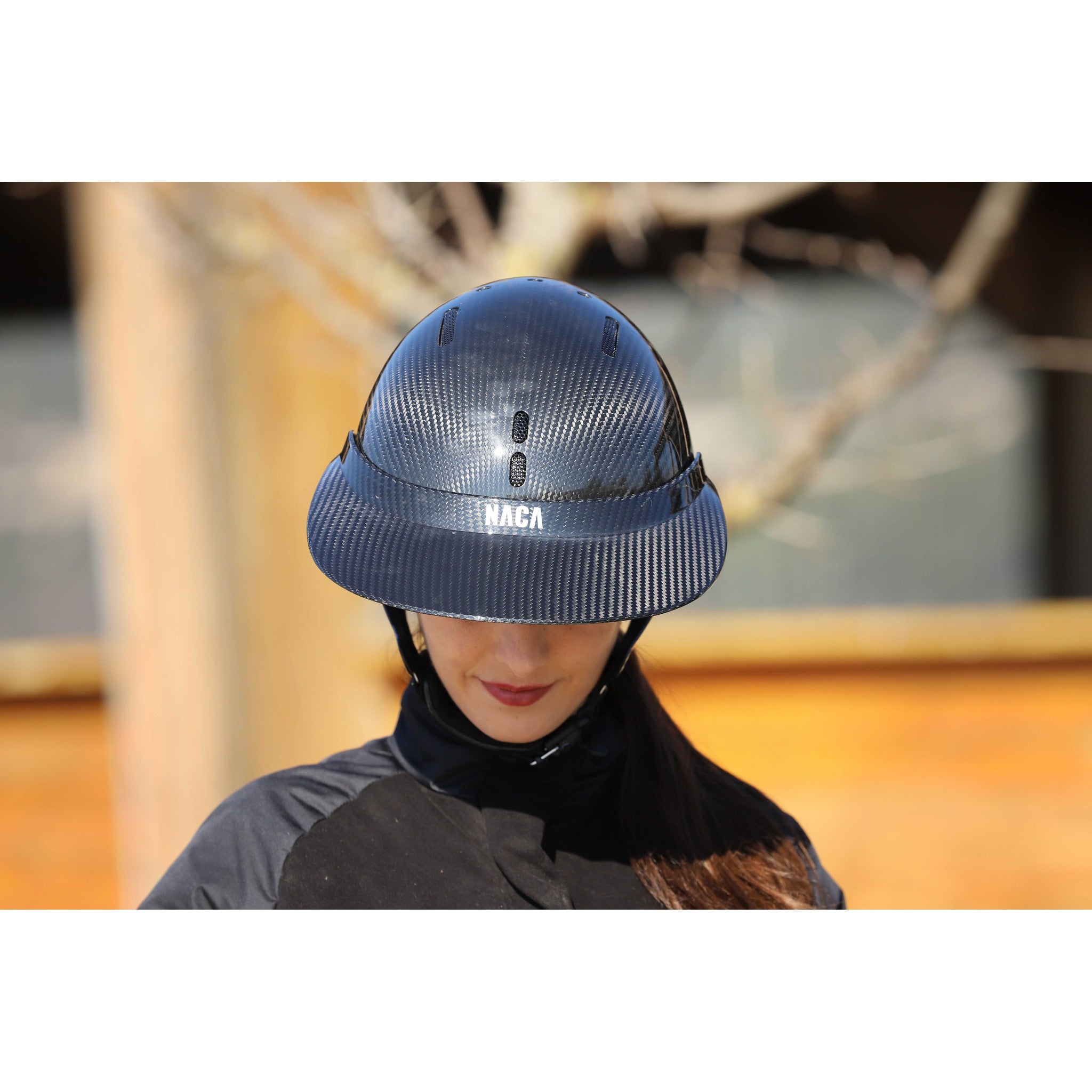 NACA Matte Carbon Extra Large Visor Black 990080002