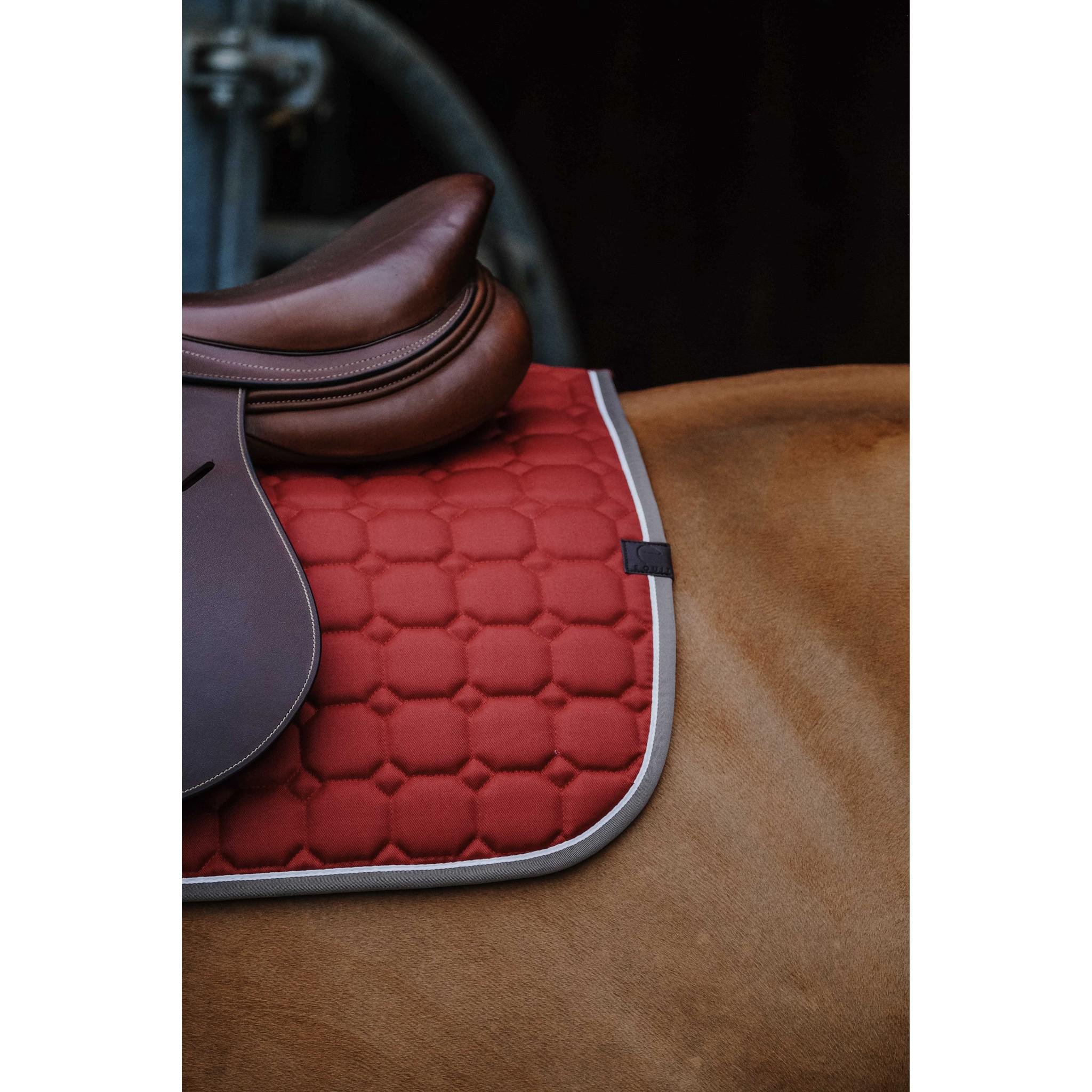 EQUITHÈME Orion saddle pad - All purpose Cherry 204774003