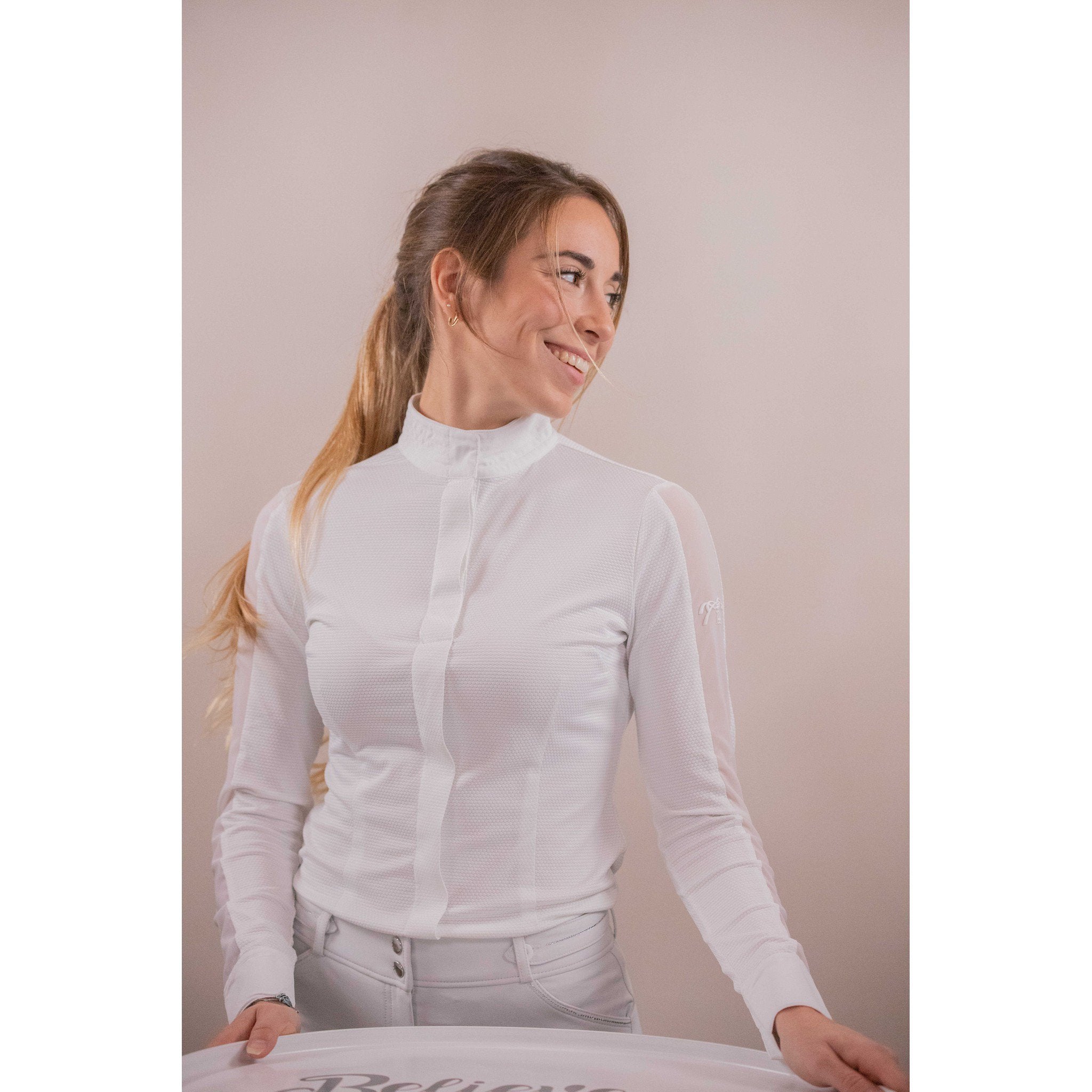 Pénélope Las Honey show polo shirt - Ladies White 987913011