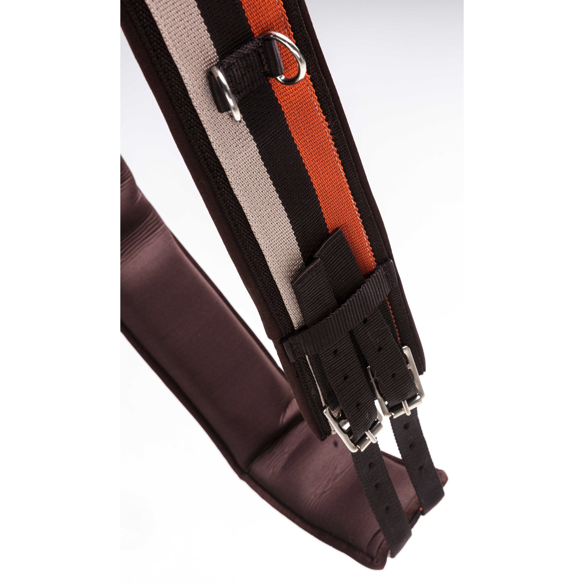 Synthetic lunging surcingle Rust/brown/beige 401031304
