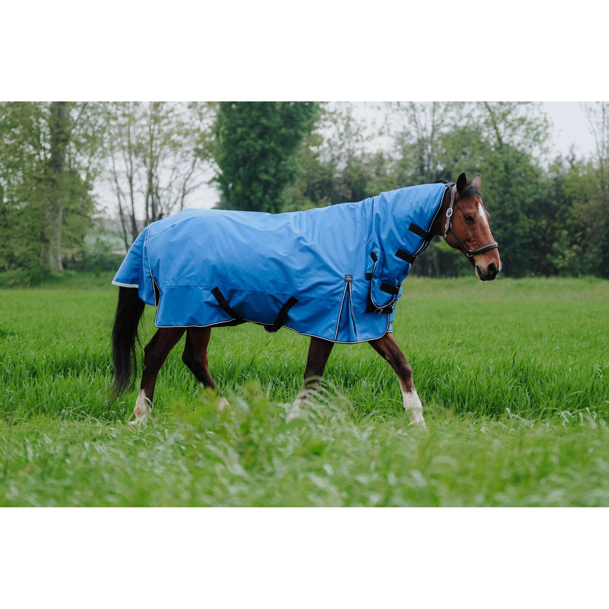 EQUITHÈME TYREX 1200D Aisance rug - Combo Royal blue 400944463