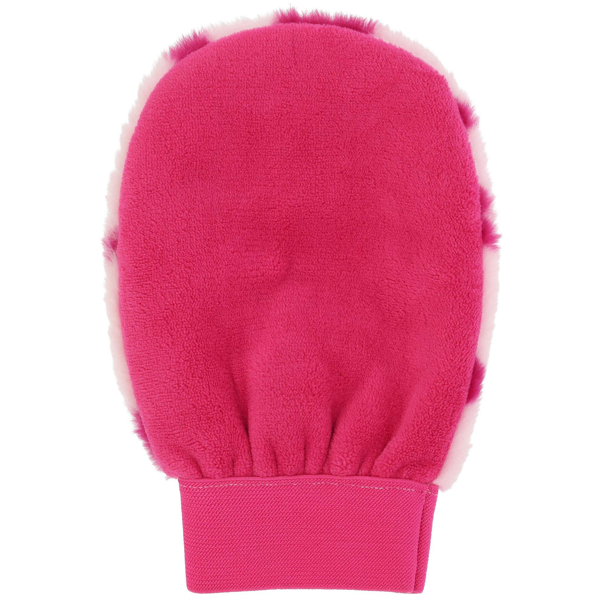 EQUITHÈME "I Love You" Two-Sided Grooming Glove Pink/fuchsia - 700707013_packshot_2