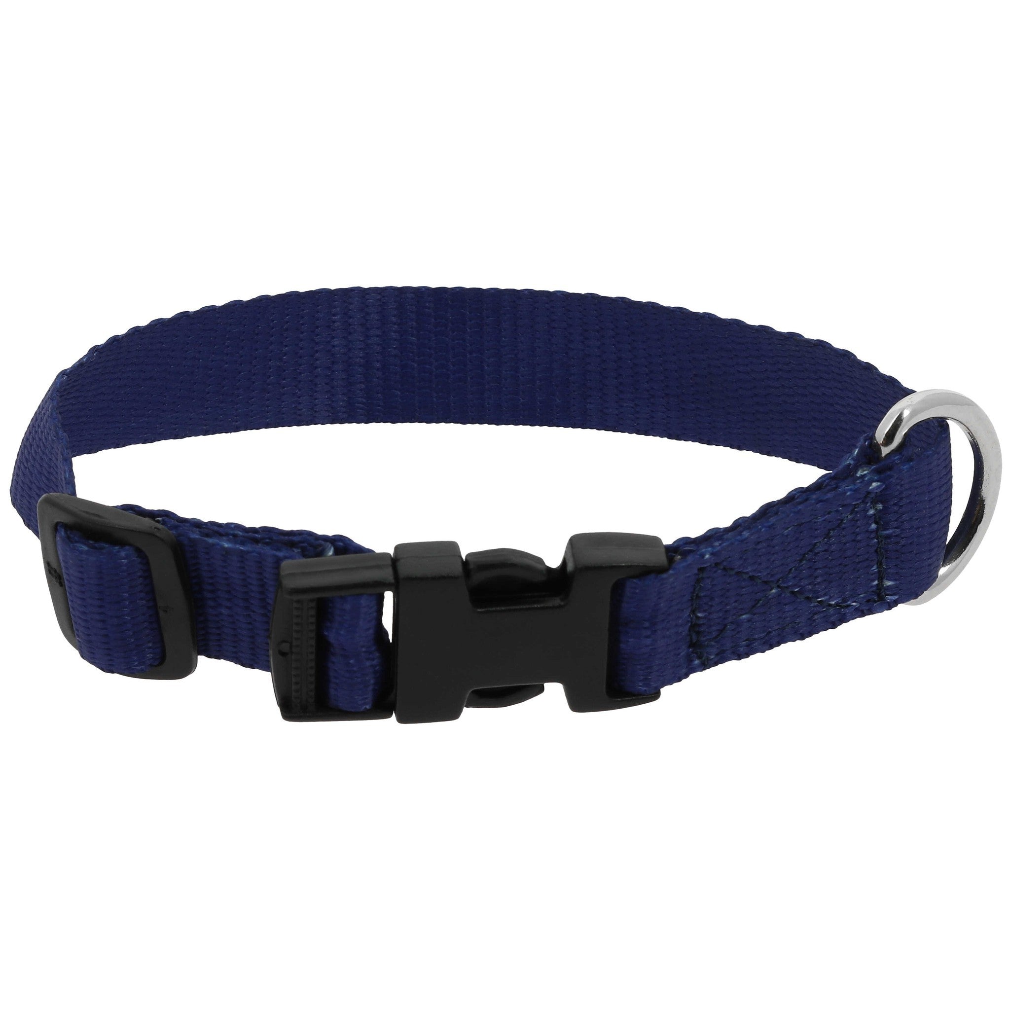 Riding World Pat Dog collar Navy blue 409058730