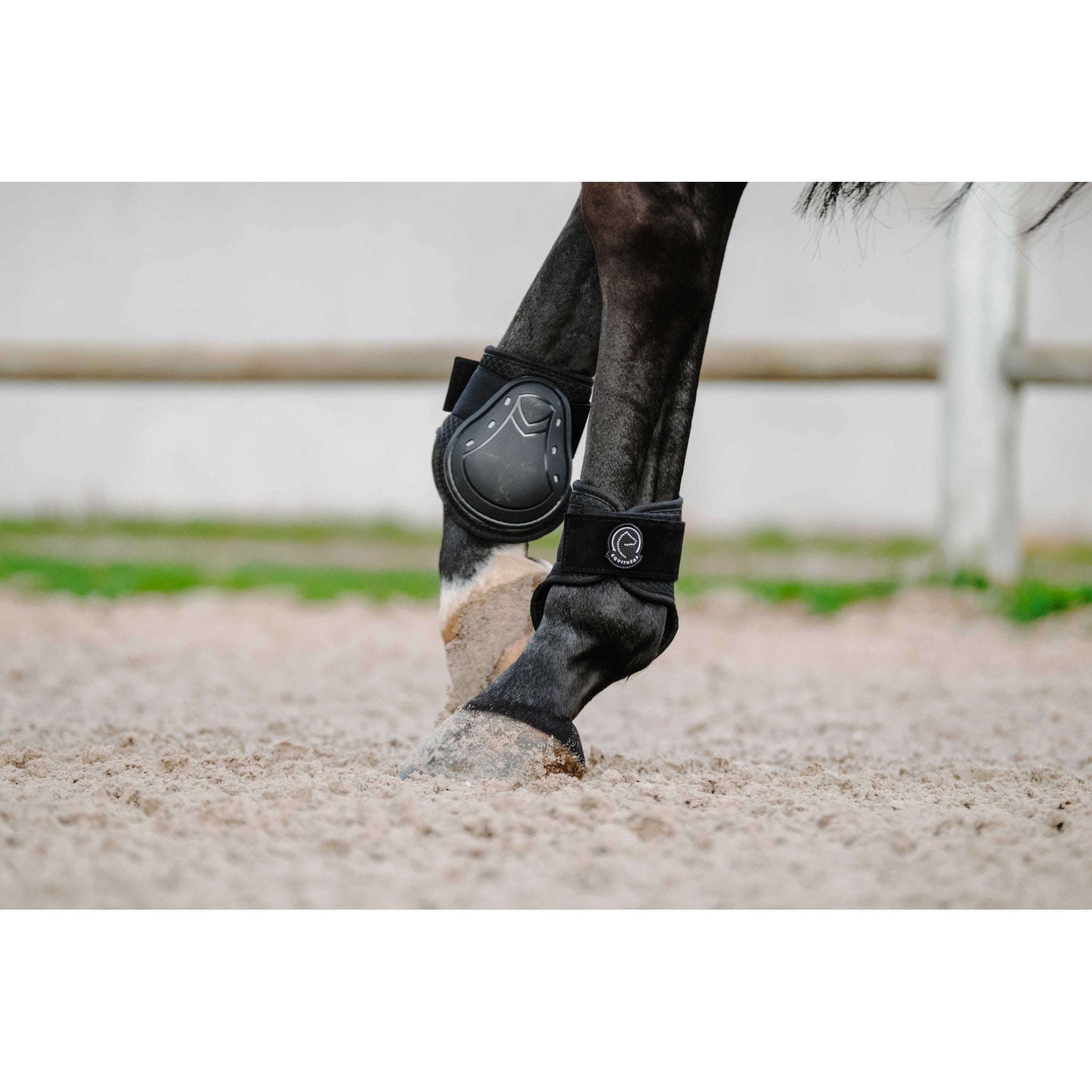 Je t'aime EQUITHÈME Fetlock + Tendon Boots Black 530820302