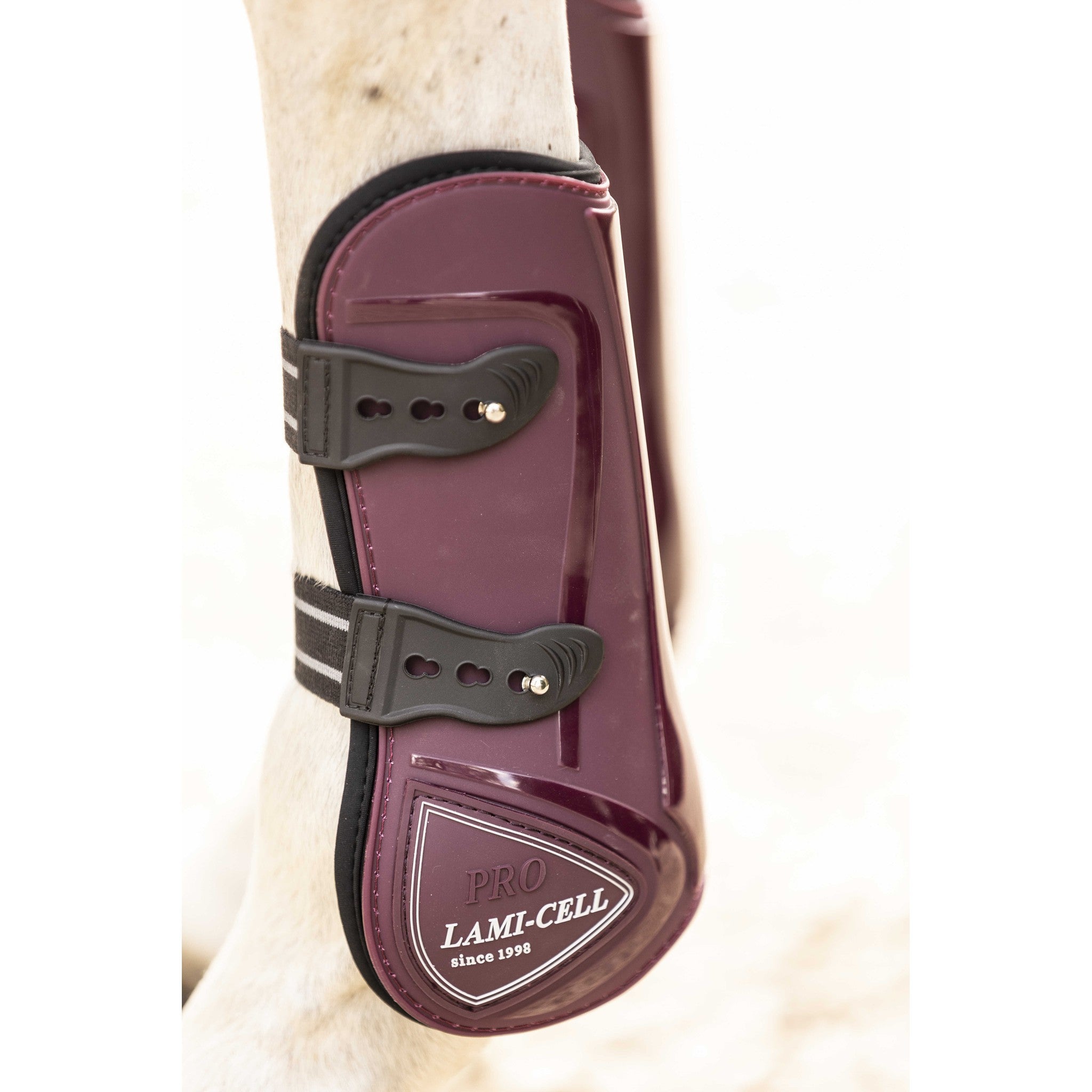Lami-Cell Elite Fetlock and Tendon Boots Burgundy 550141333