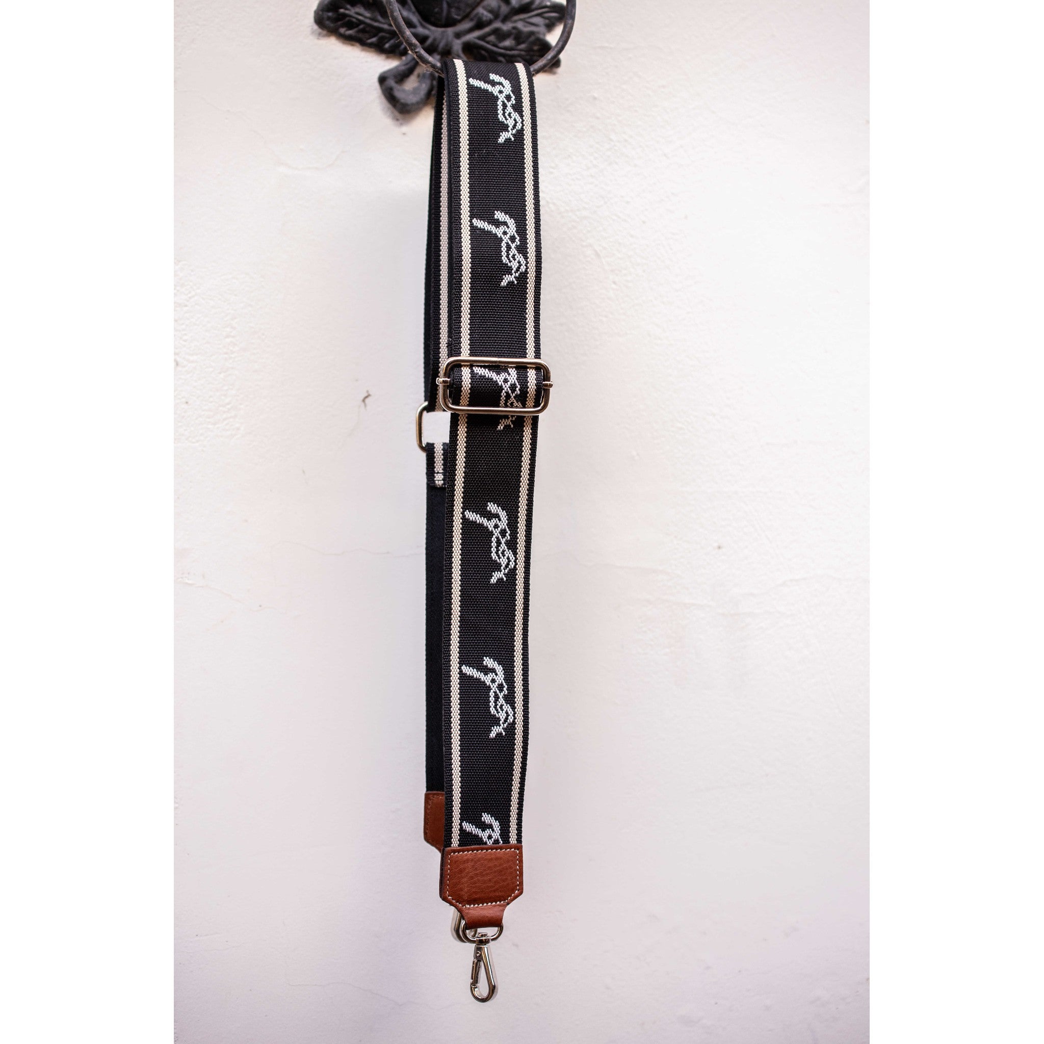 Pénélope Logo Shoulder strap Black/ecru 936015002