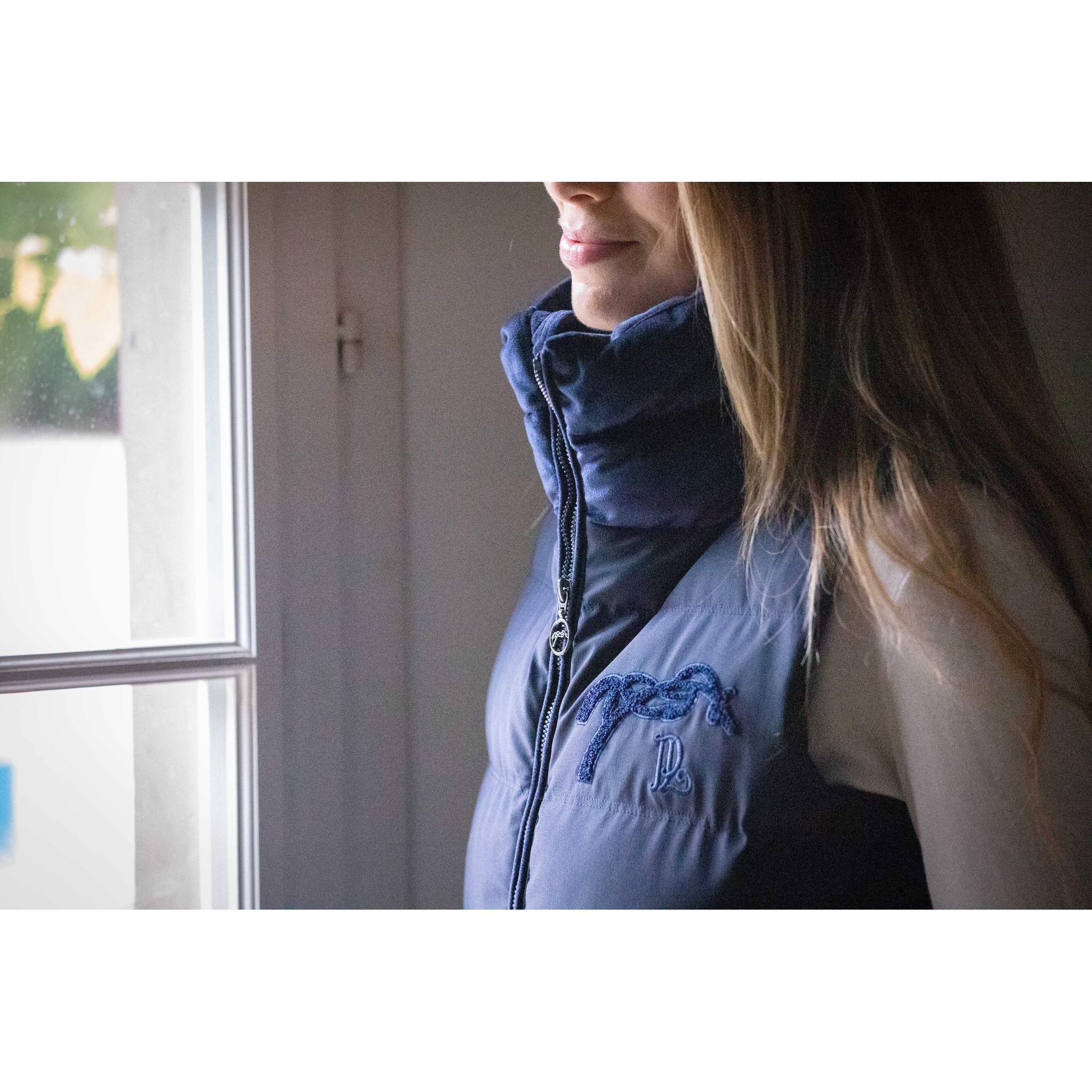 Penelope Sonia Women's Puffer Vest Navy blue - 978819071_ambi_6