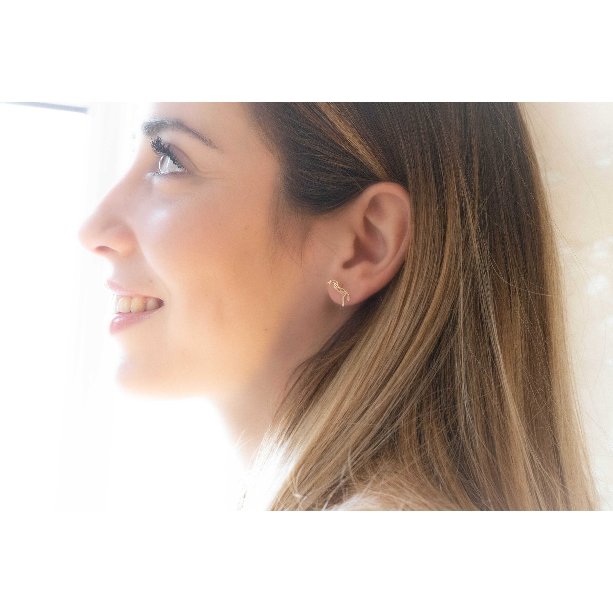 Penelope Milly Earrings Golden - 902914010_ambi_2