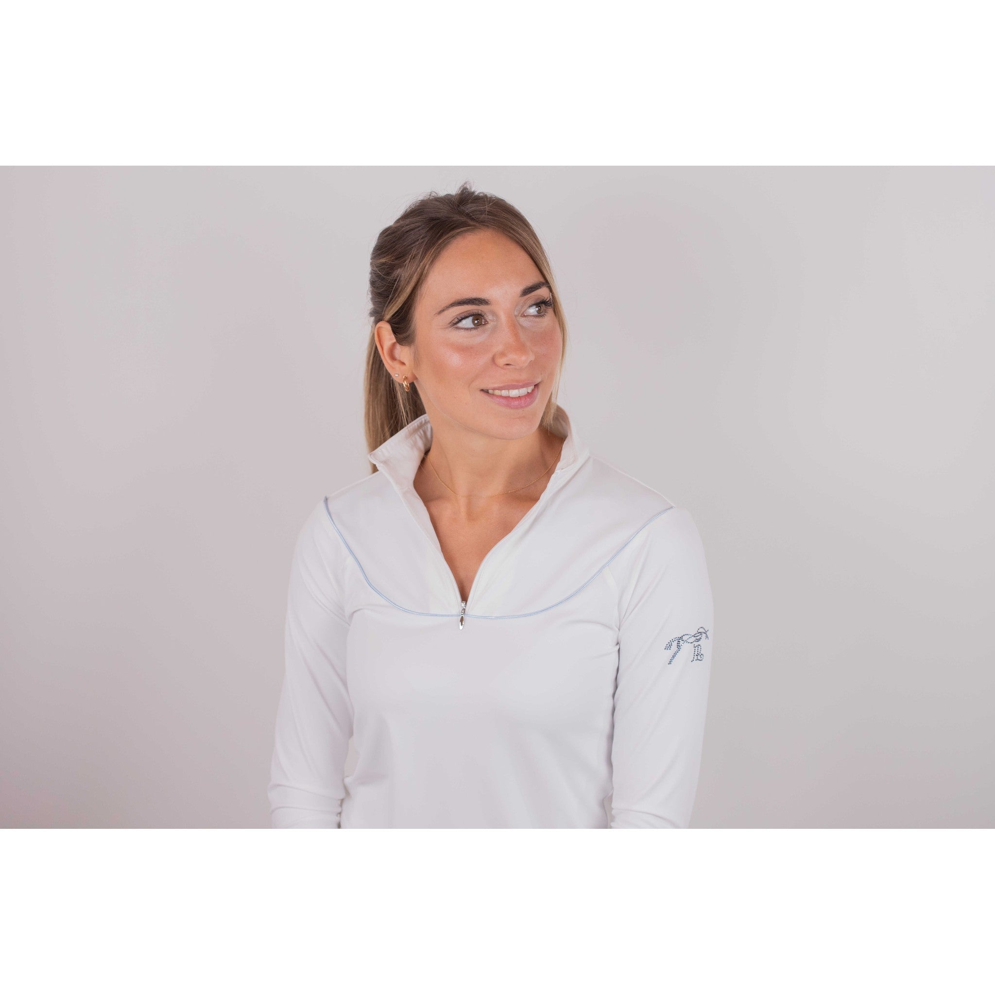 Pénélope Toscane Show Polo Shirt - Ladies White 987921011