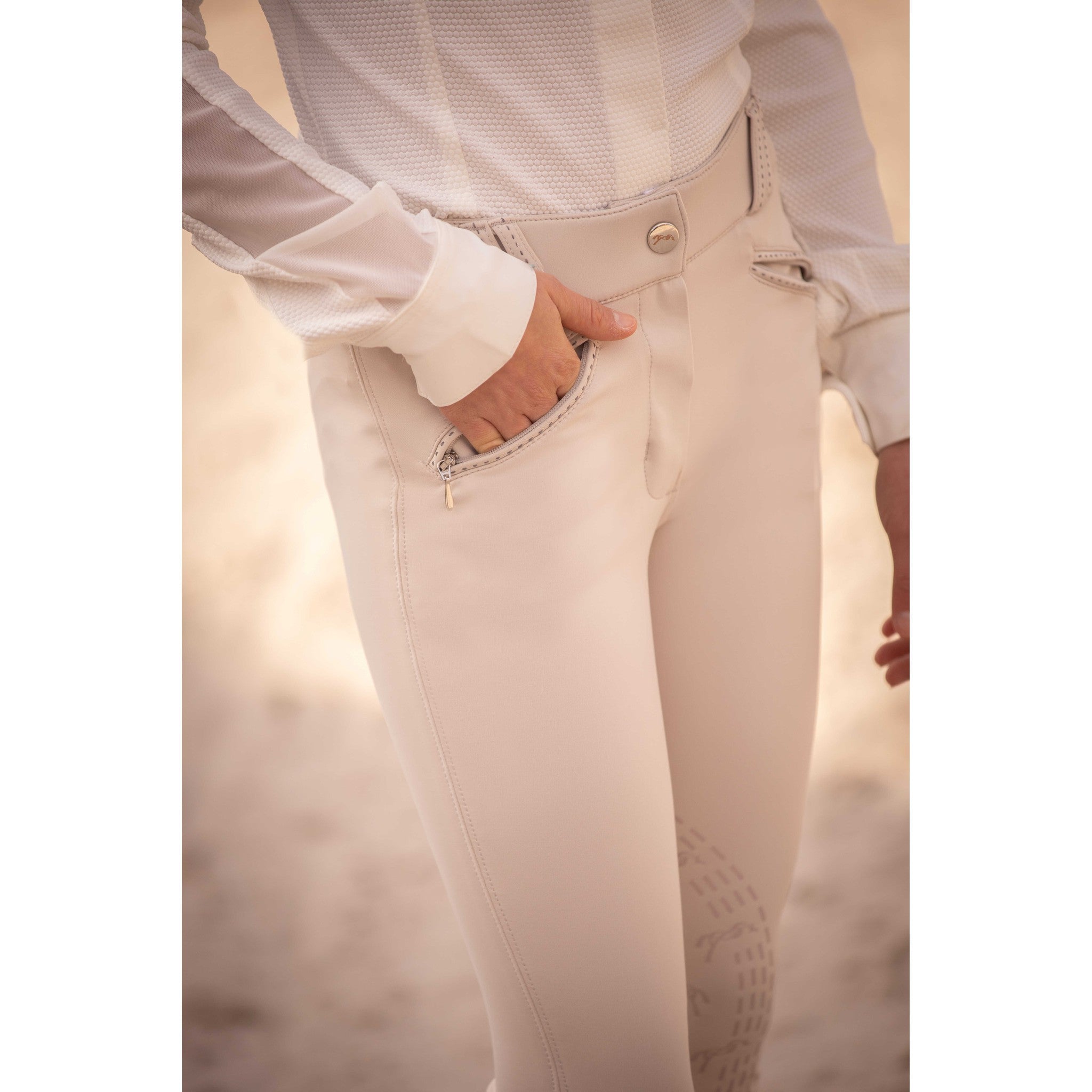Eden by Pénélope New Romy Breeches - Children Beige 980920510