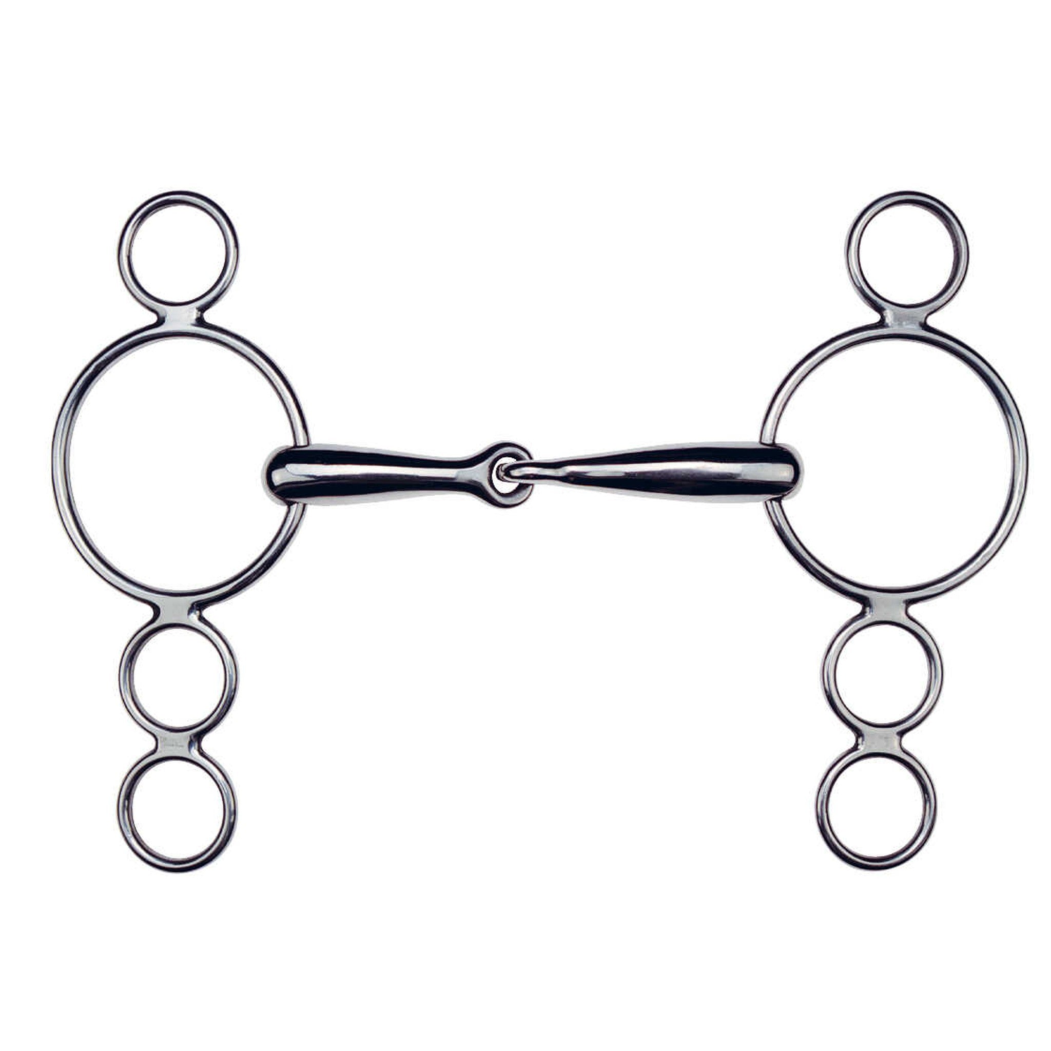 Continental Gag Bit 4-Ring Cheeks 600310115