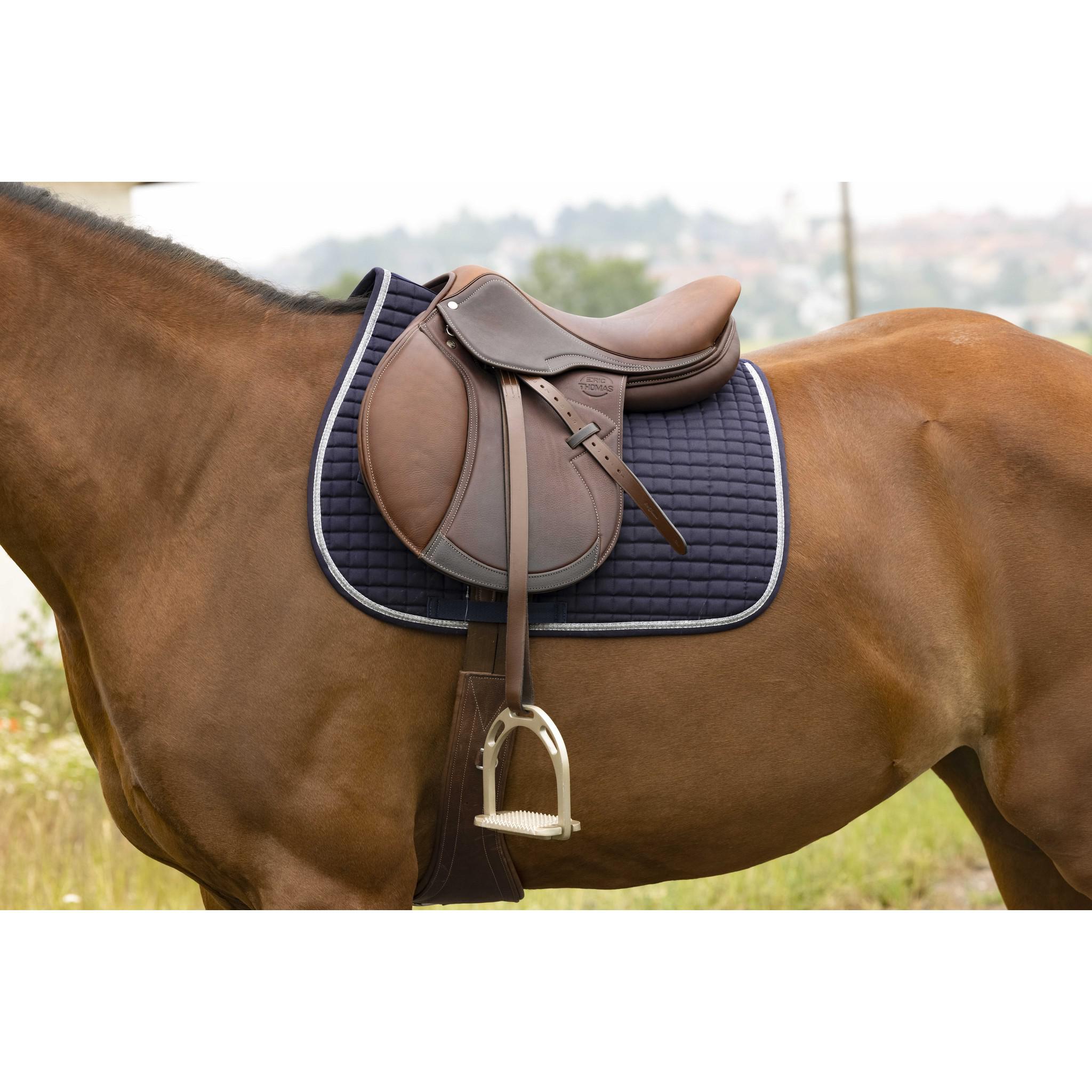 Riding World Girly saddle pad - All purpose Navy blue 204544007