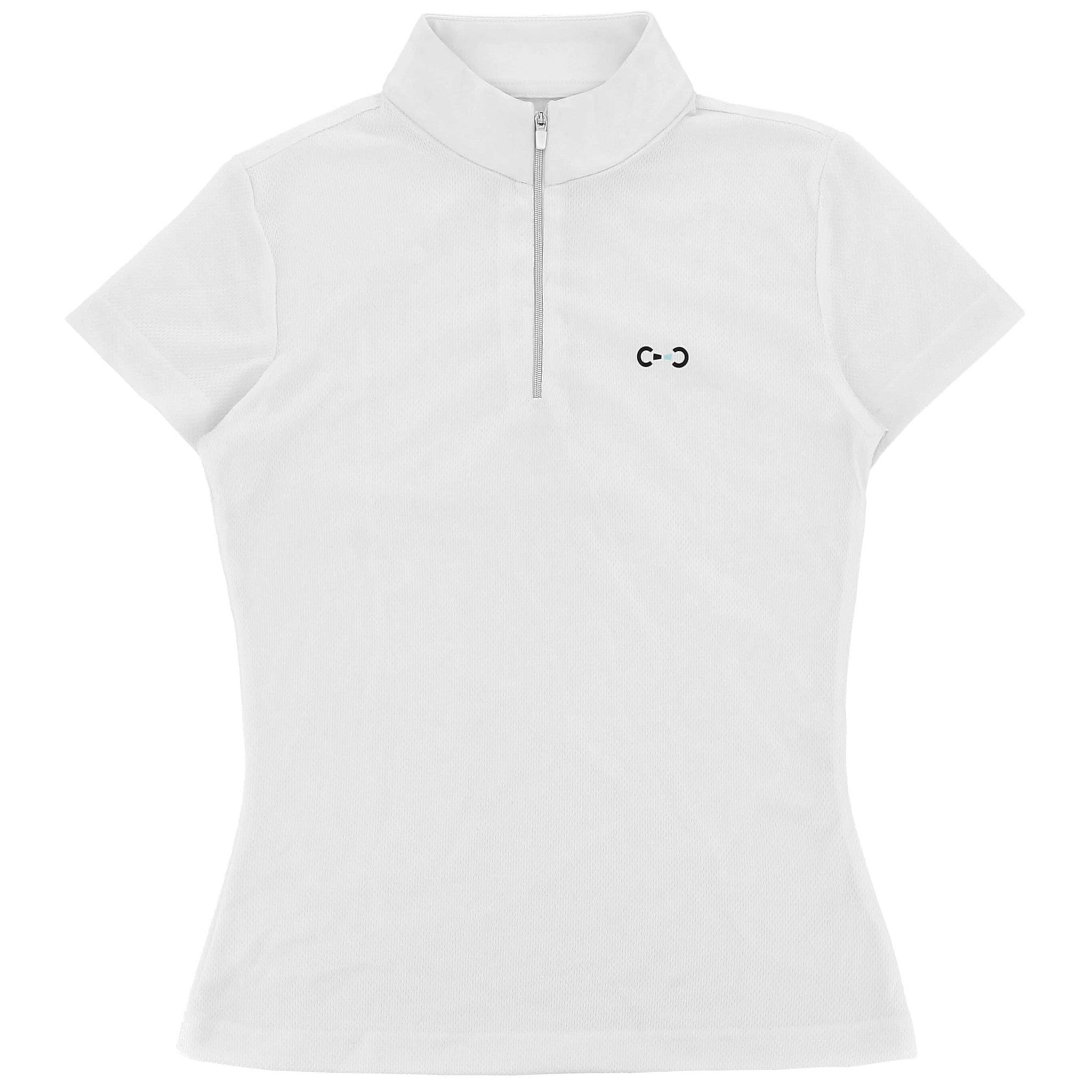Riding World Roxane Show Polo Shirt - Ladies White 962127012