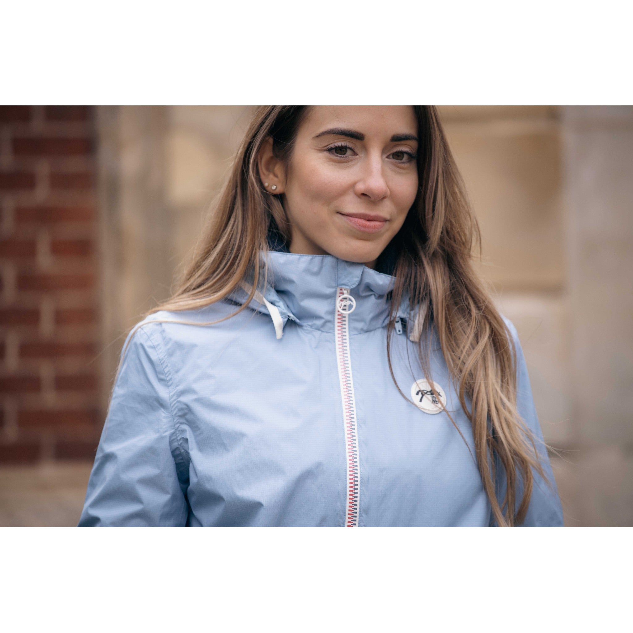 Penelope RainShort Jacket - Women's Light blue - 978908191_ambi_6