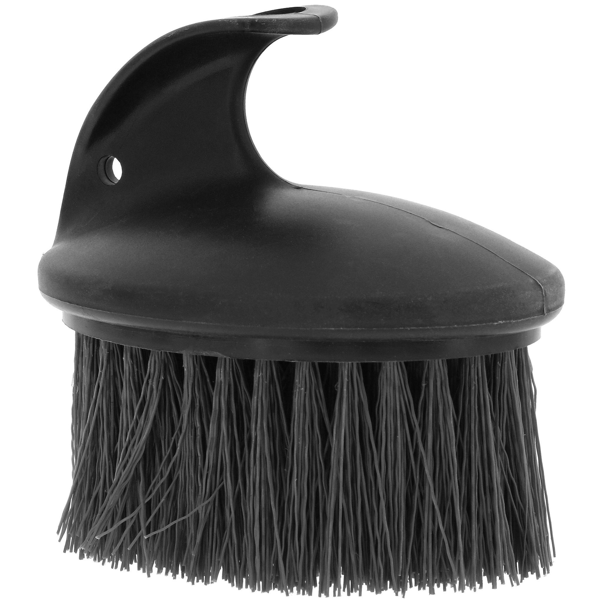 Hippo-Tonic Soft Bristle Massage Brush Black 700111002