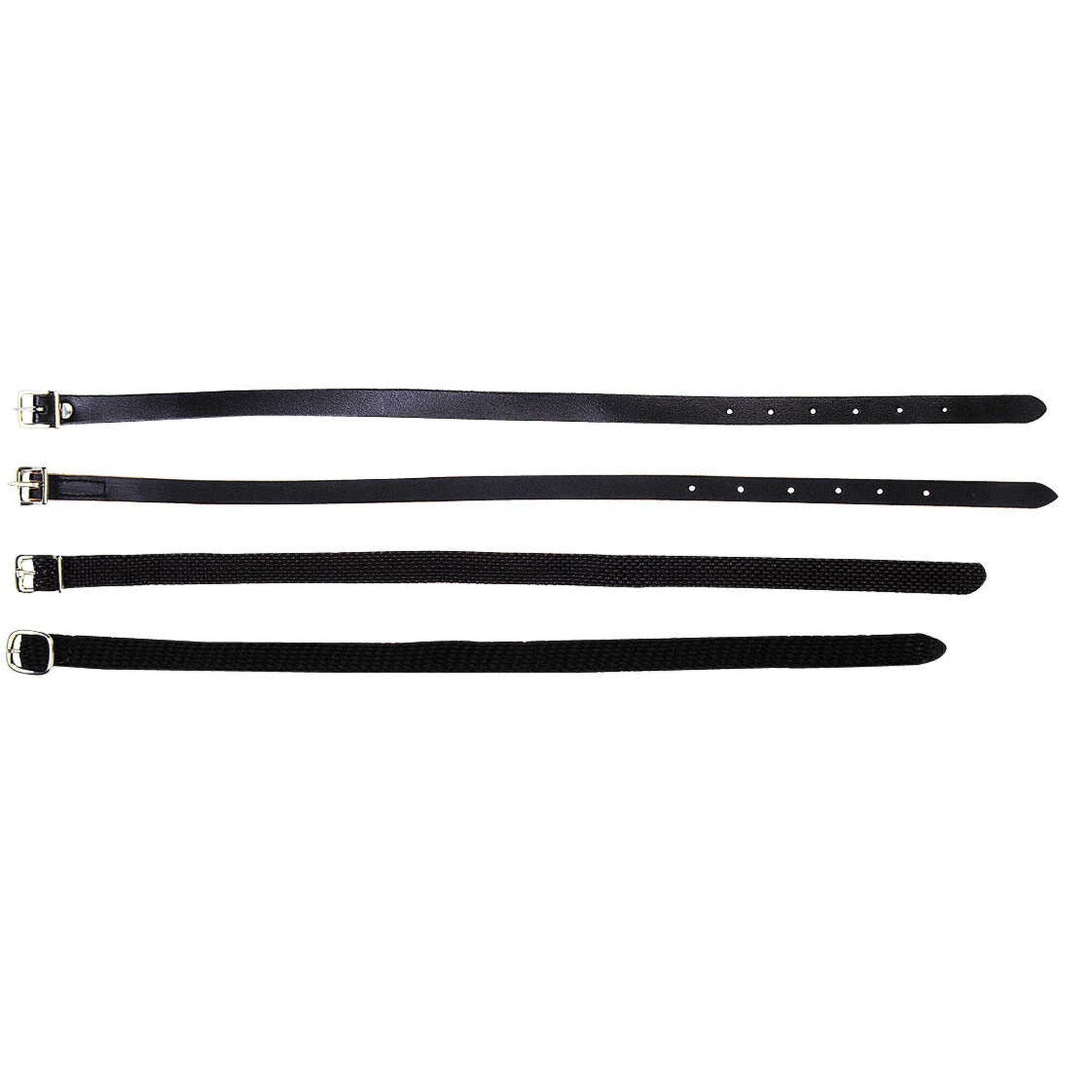 Riding World Spur straps Black 922010