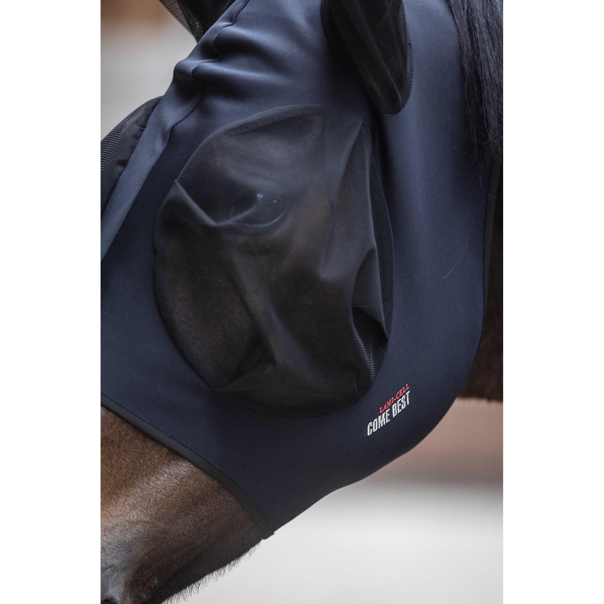 Lami-Cell Come Best Titanium Fly Mask Black 306043302