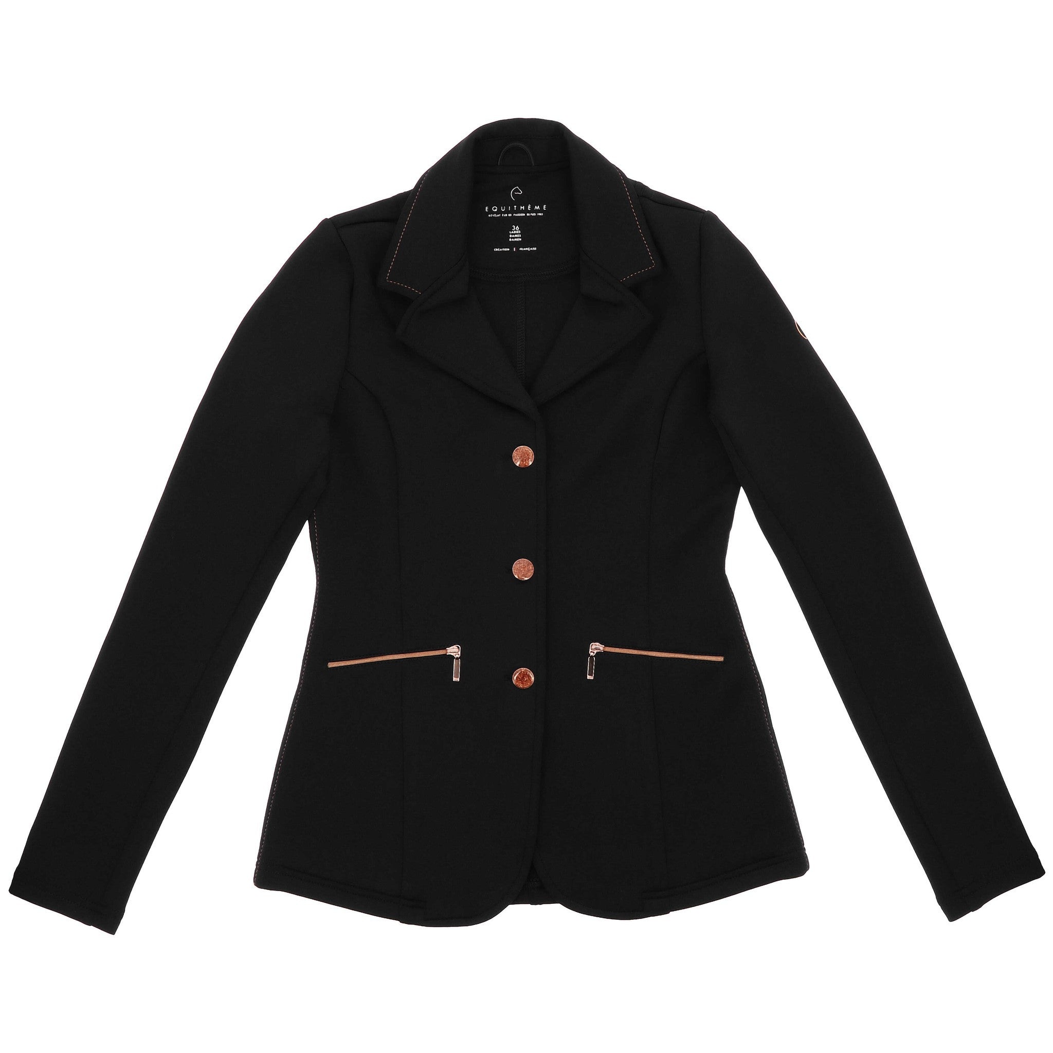 EQUITHÈME Athens competition jacket - Ladies Black 988473236