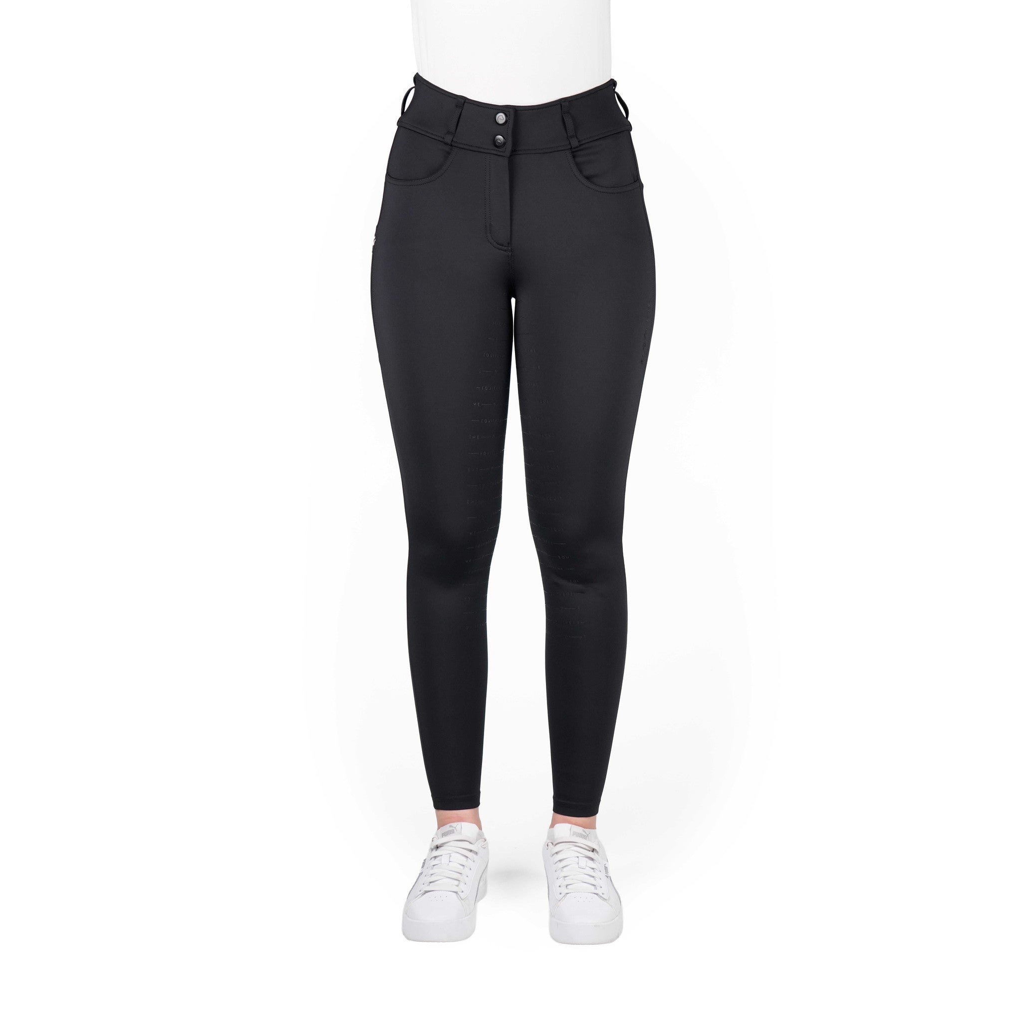 EQUITHÈME Mila Full-Seat Breeches - Ladies Black 979841236