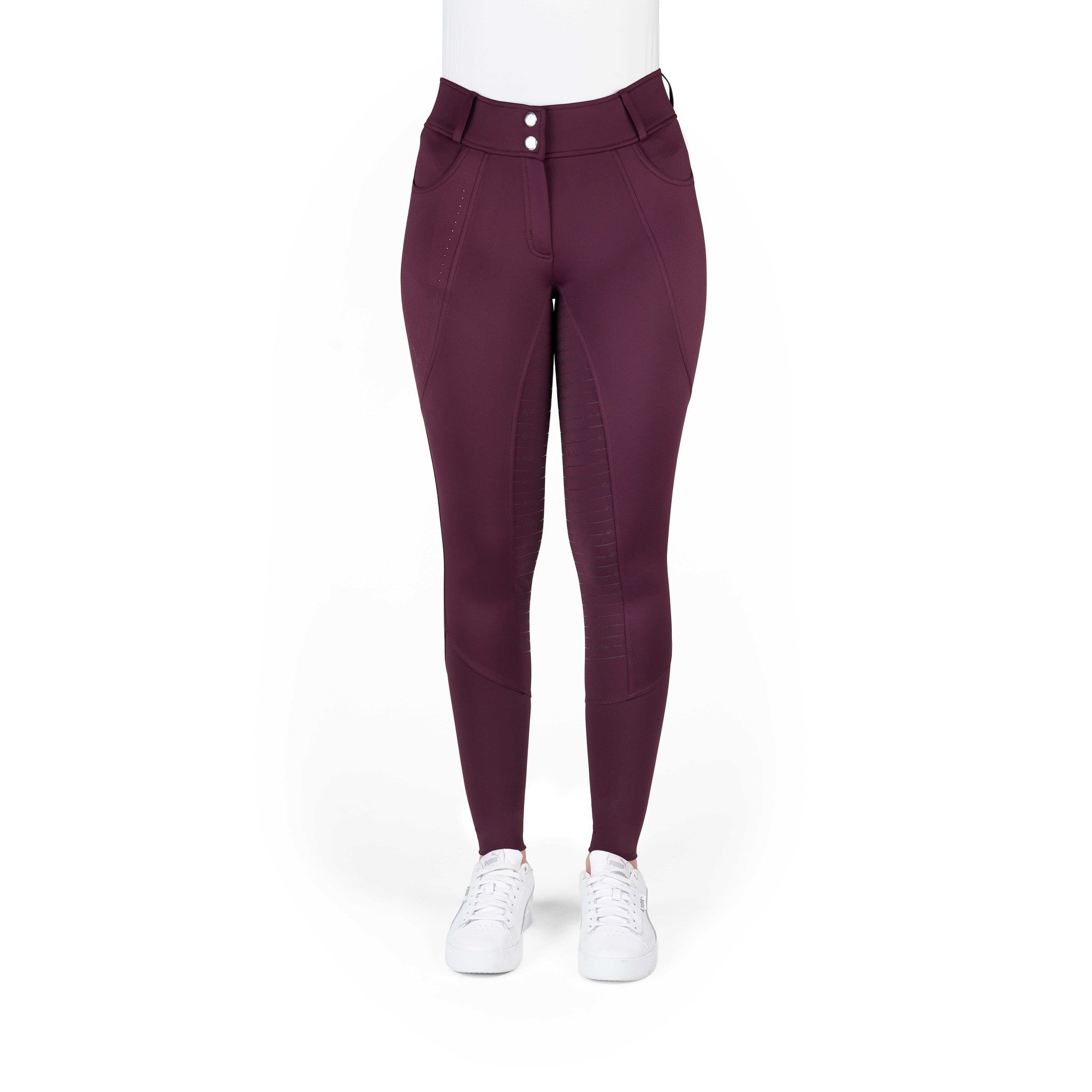 Je t’aime EQUITHÈME Elsa Breeches - Ladies Plum 979842336