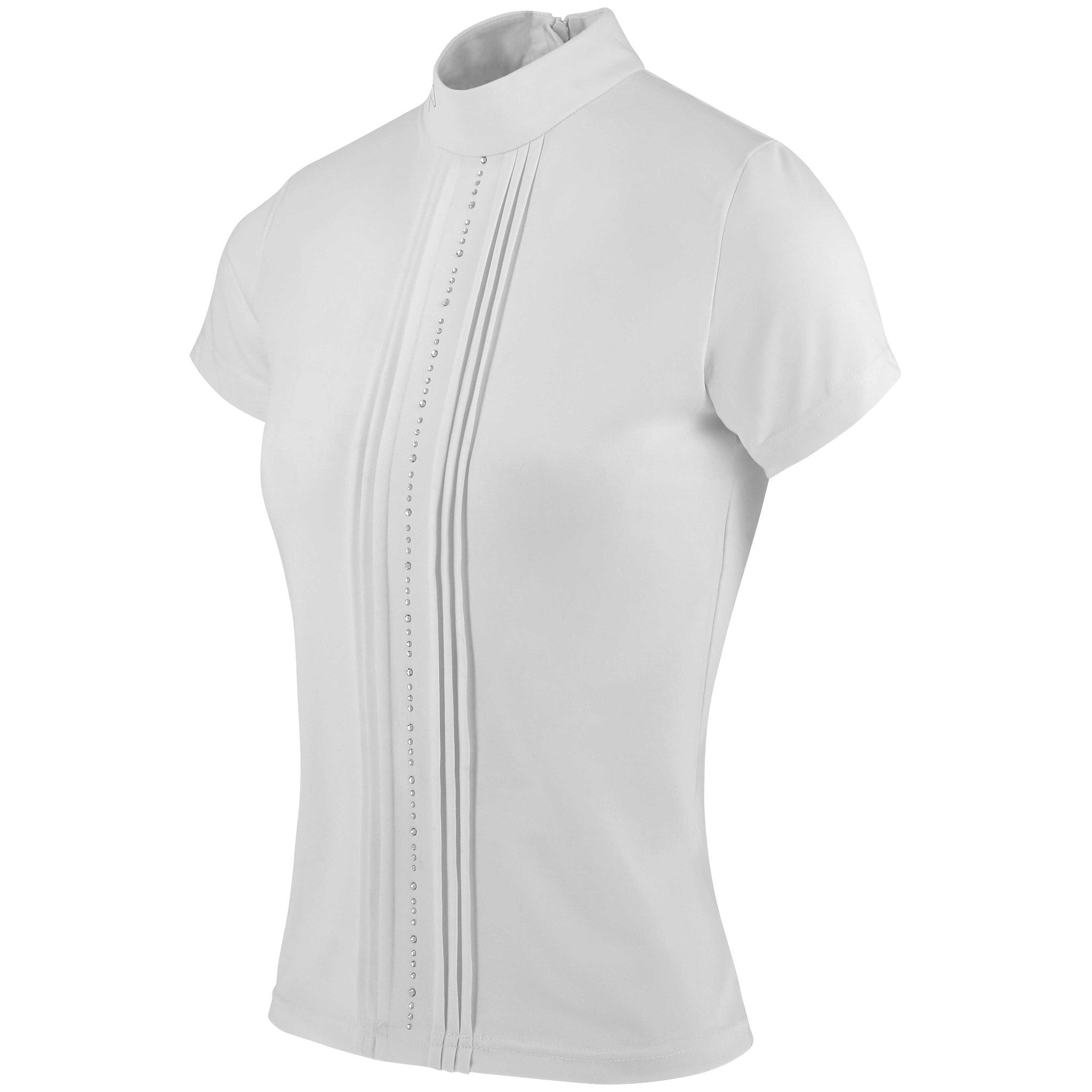 EQUITHÈME Dorla Show Polo Shirt - Ladies White 962106011