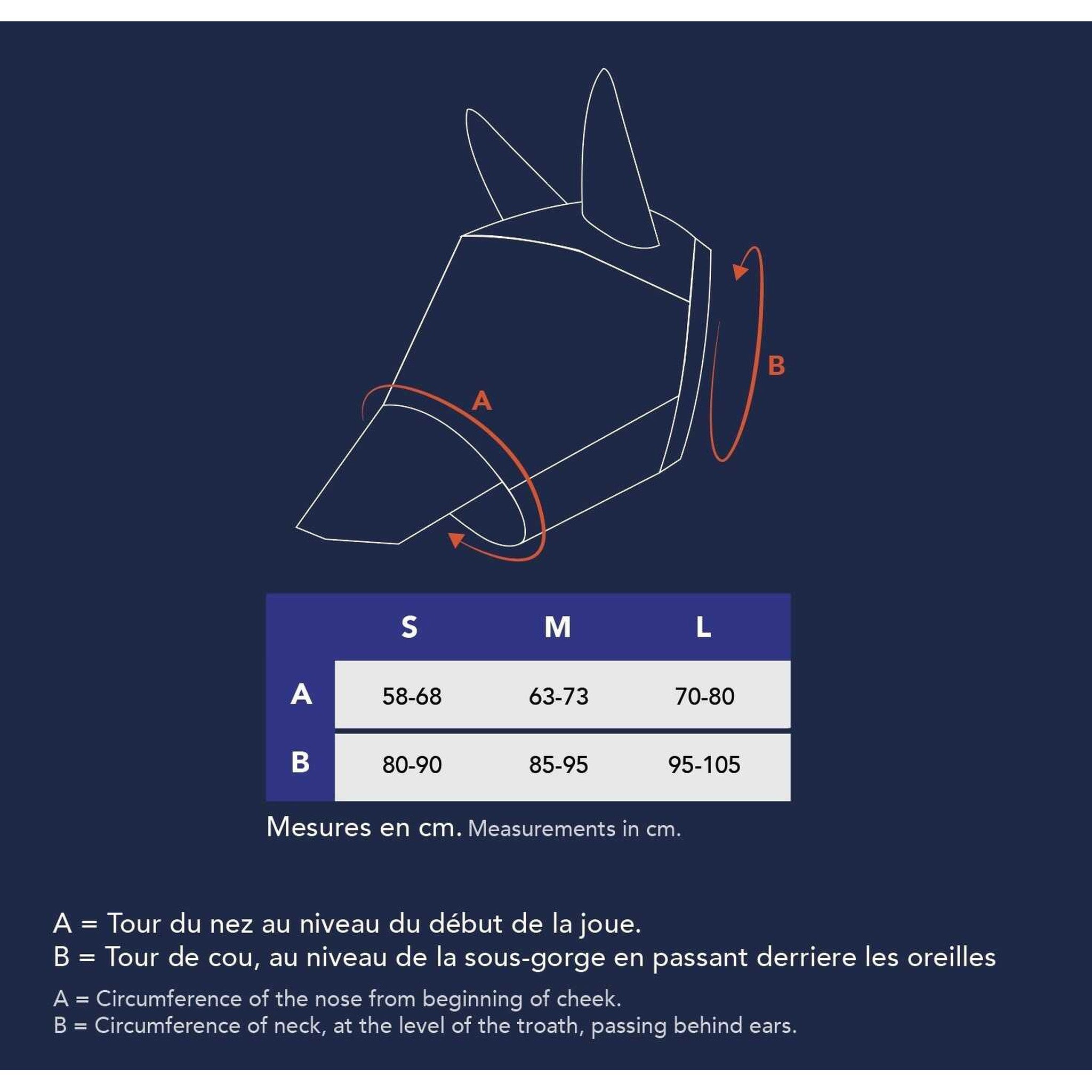 Pro Series Extra Anti UV Fly Mask Black 306039202